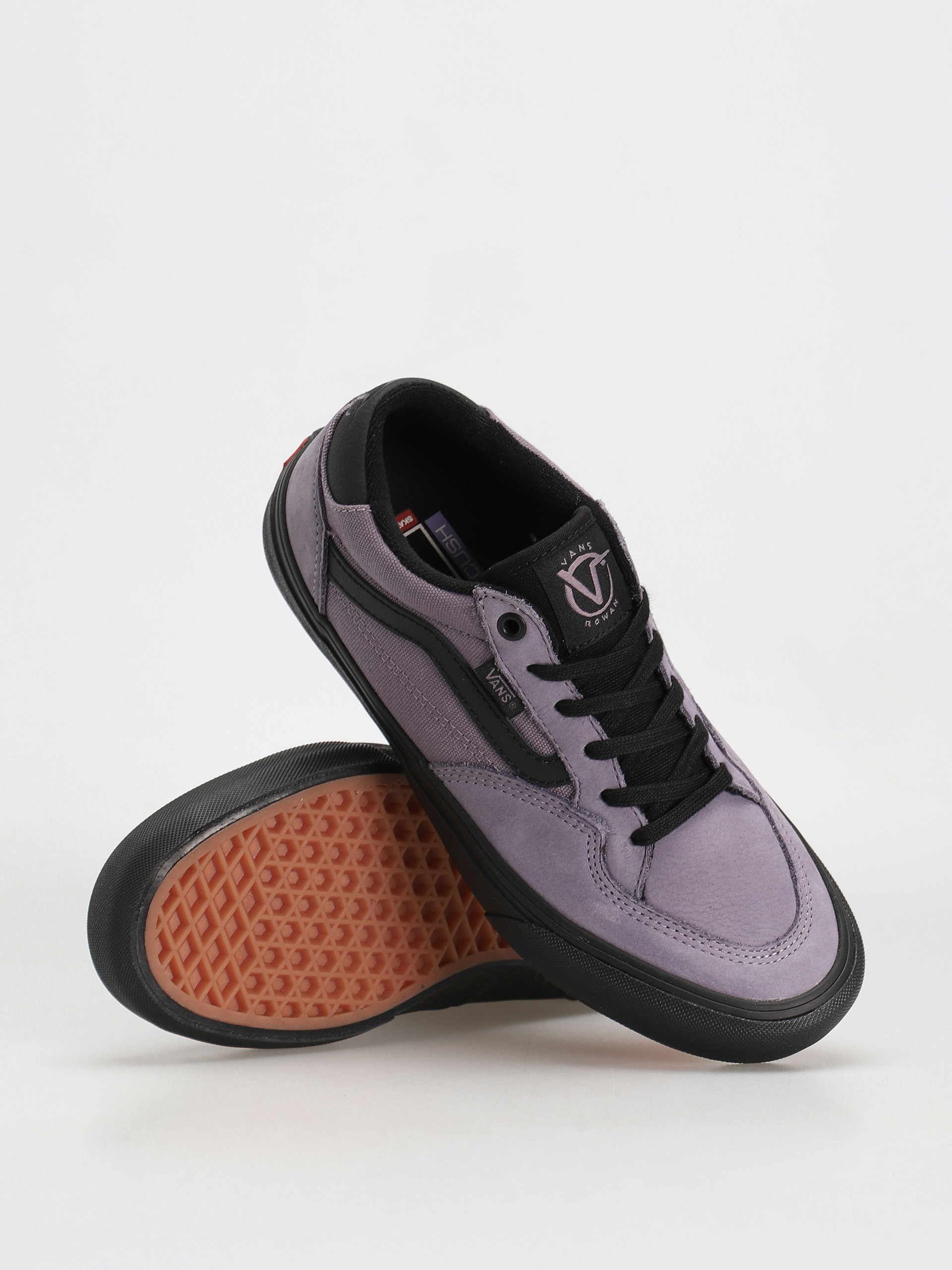 Vans Rowan Cipők (nubuck light purple/black)