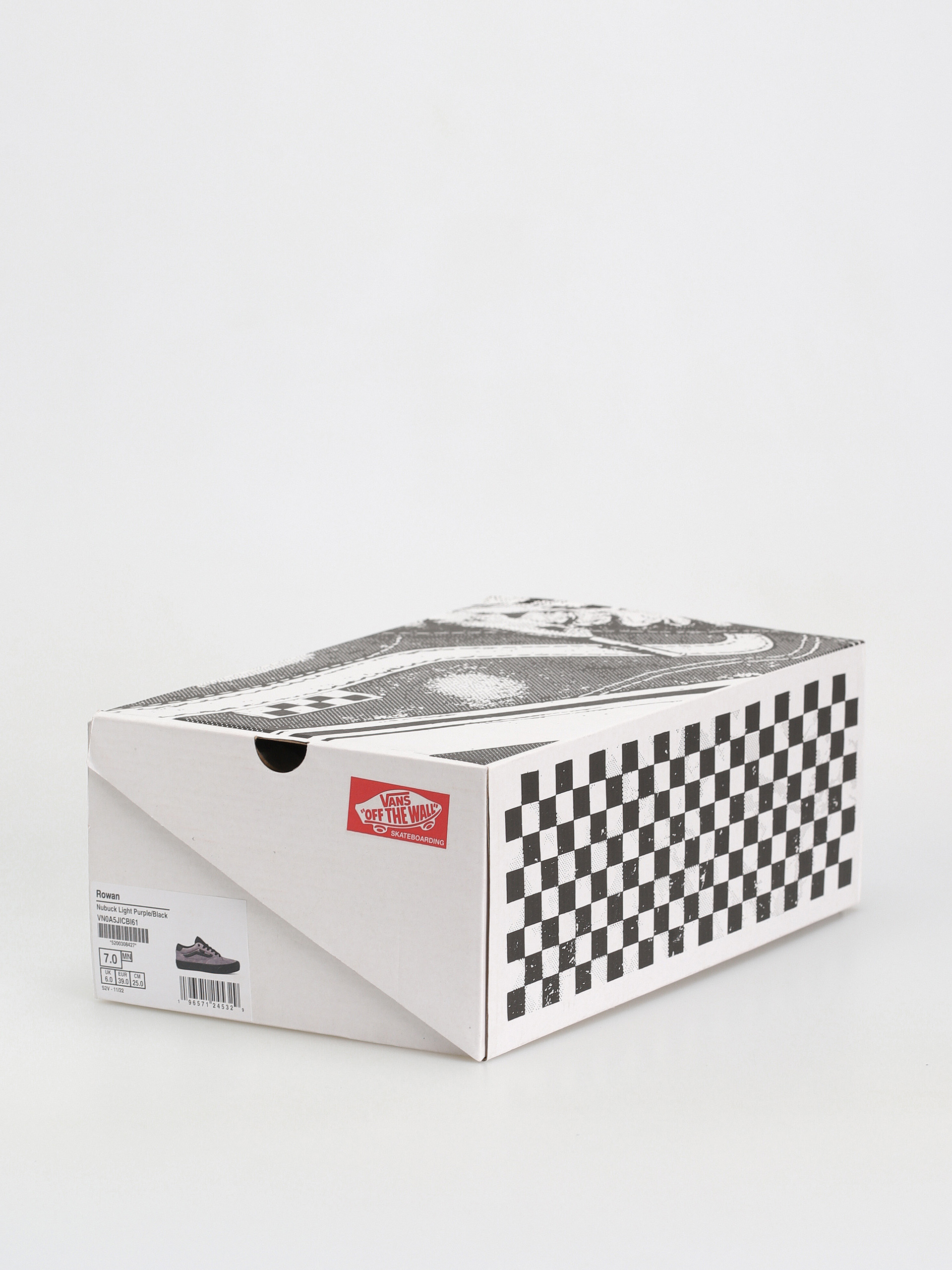 Vans Rowan Cipők (nubuck light purple/black)