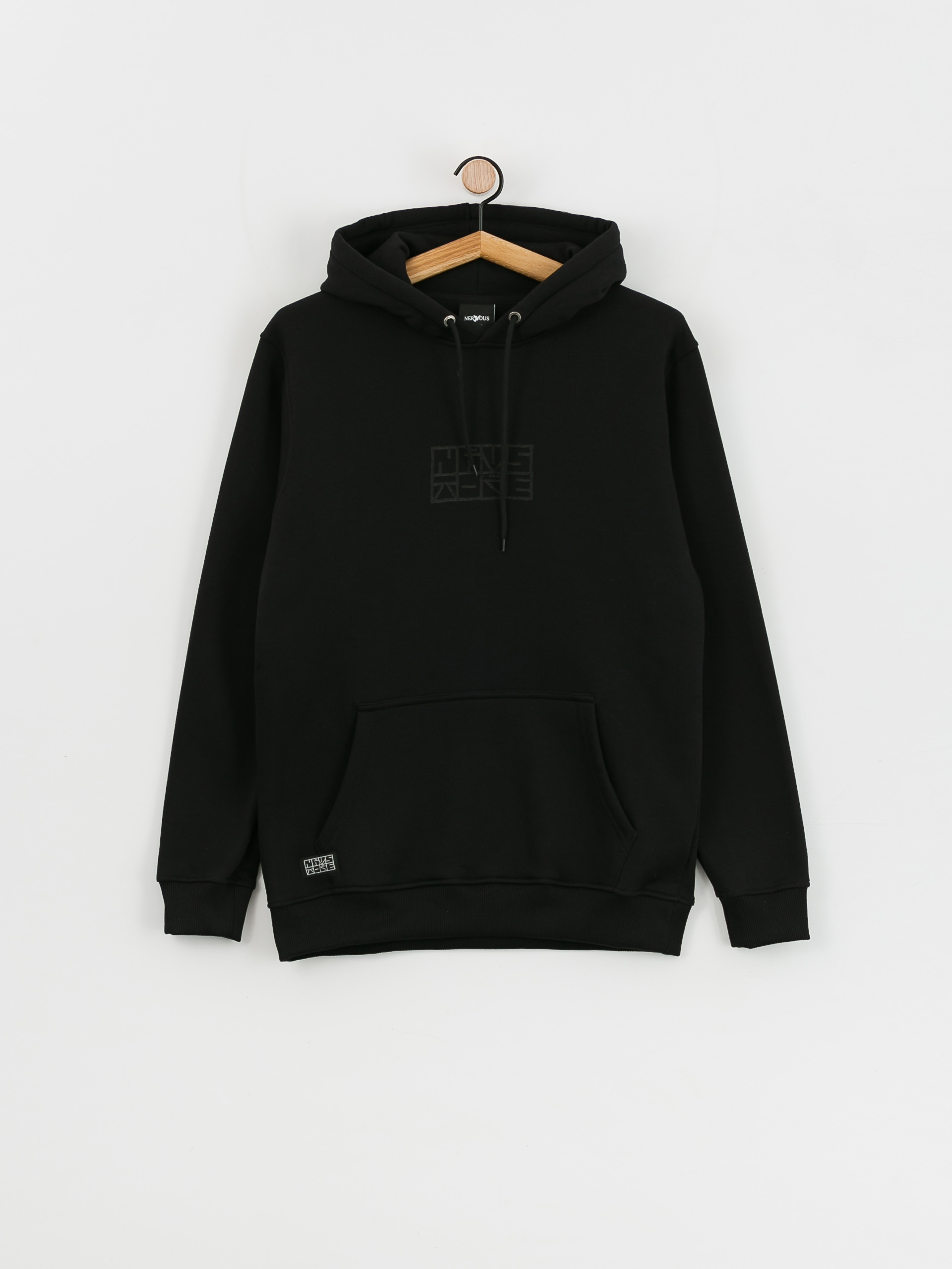 Nervous Tope Burning House HD Kapucnis pulóver (black)