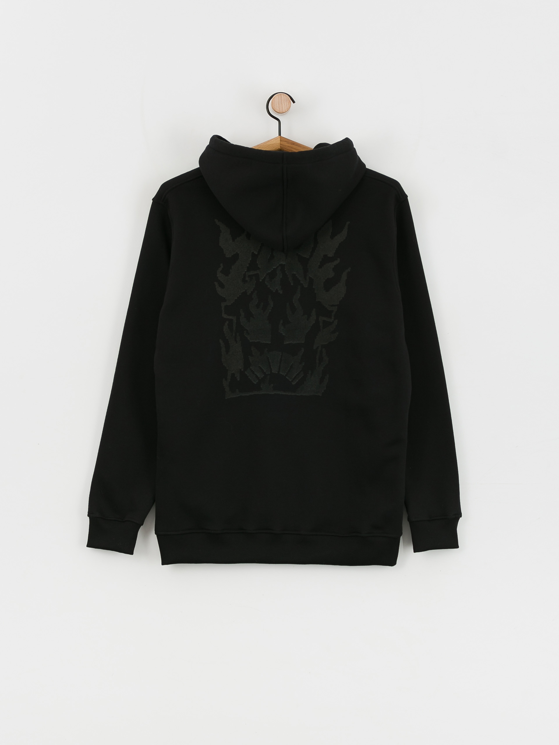 Nervous Tope Burning House HD Kapucnis pulóver (black)