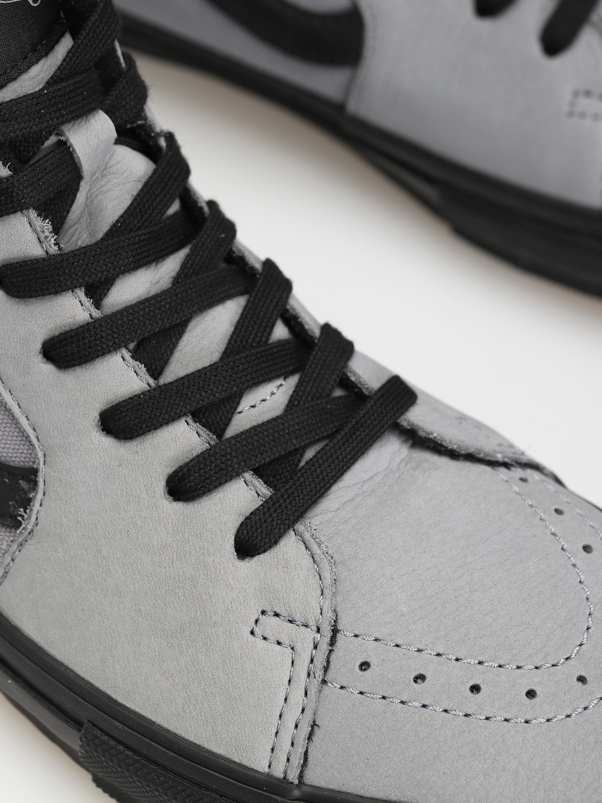 Vans Skate Sk8 Hi Cipők (nubuck washed blue/black)