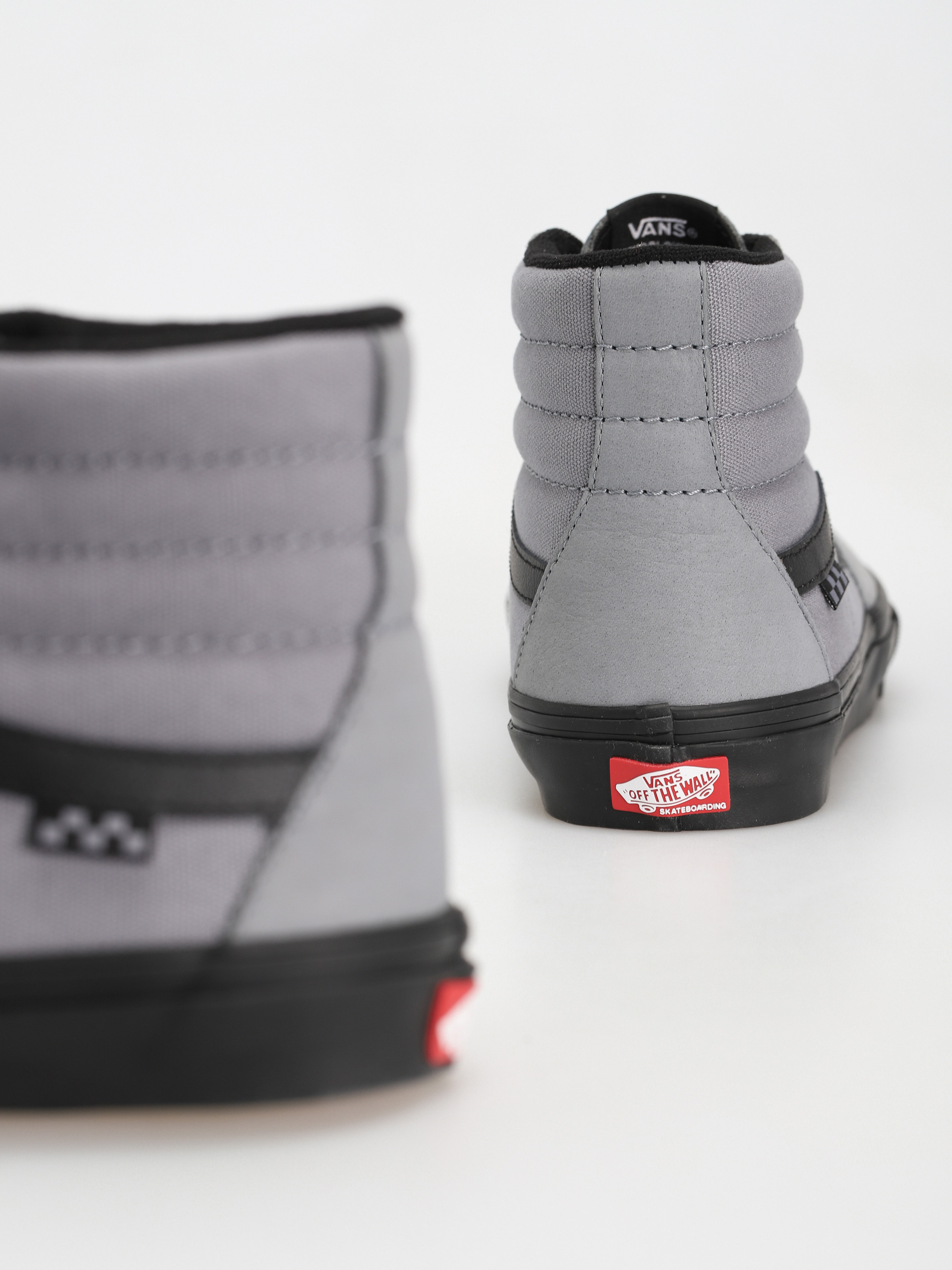 Vans Skate Sk8 Hi Cipők (nubuck washed blue/black)