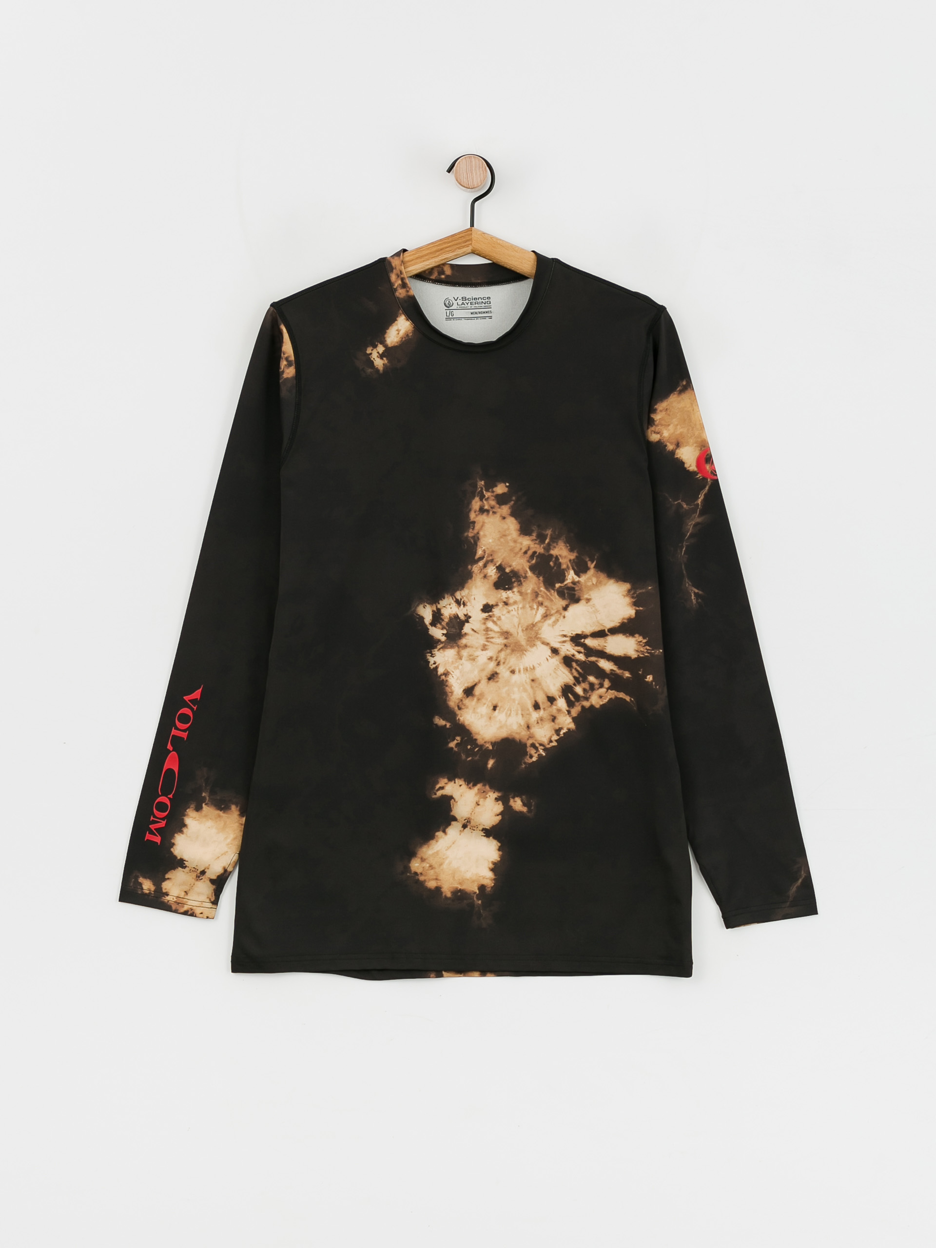 Volcom Longsleeve aktywny V.Co Mens Base Layer Top Alsónemű (bleach black)