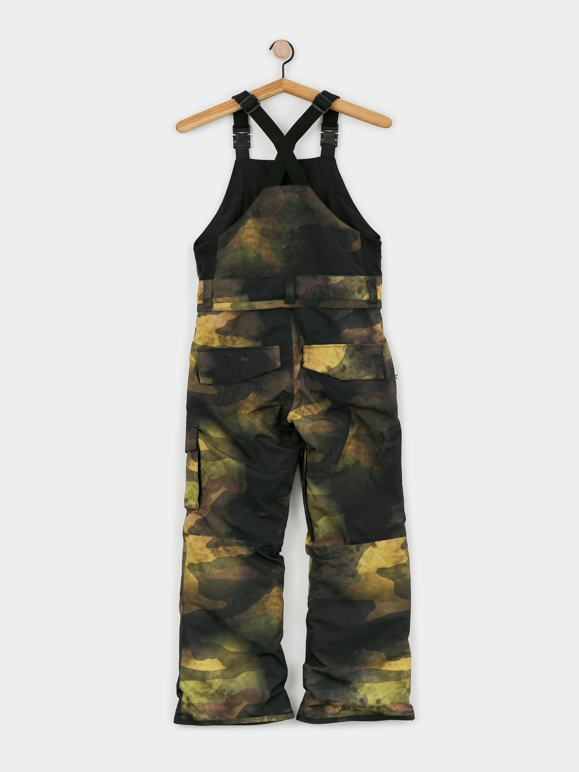 Volcom Barkley Ins Bib Overall JR Snowboard nadrág (camouflage)
