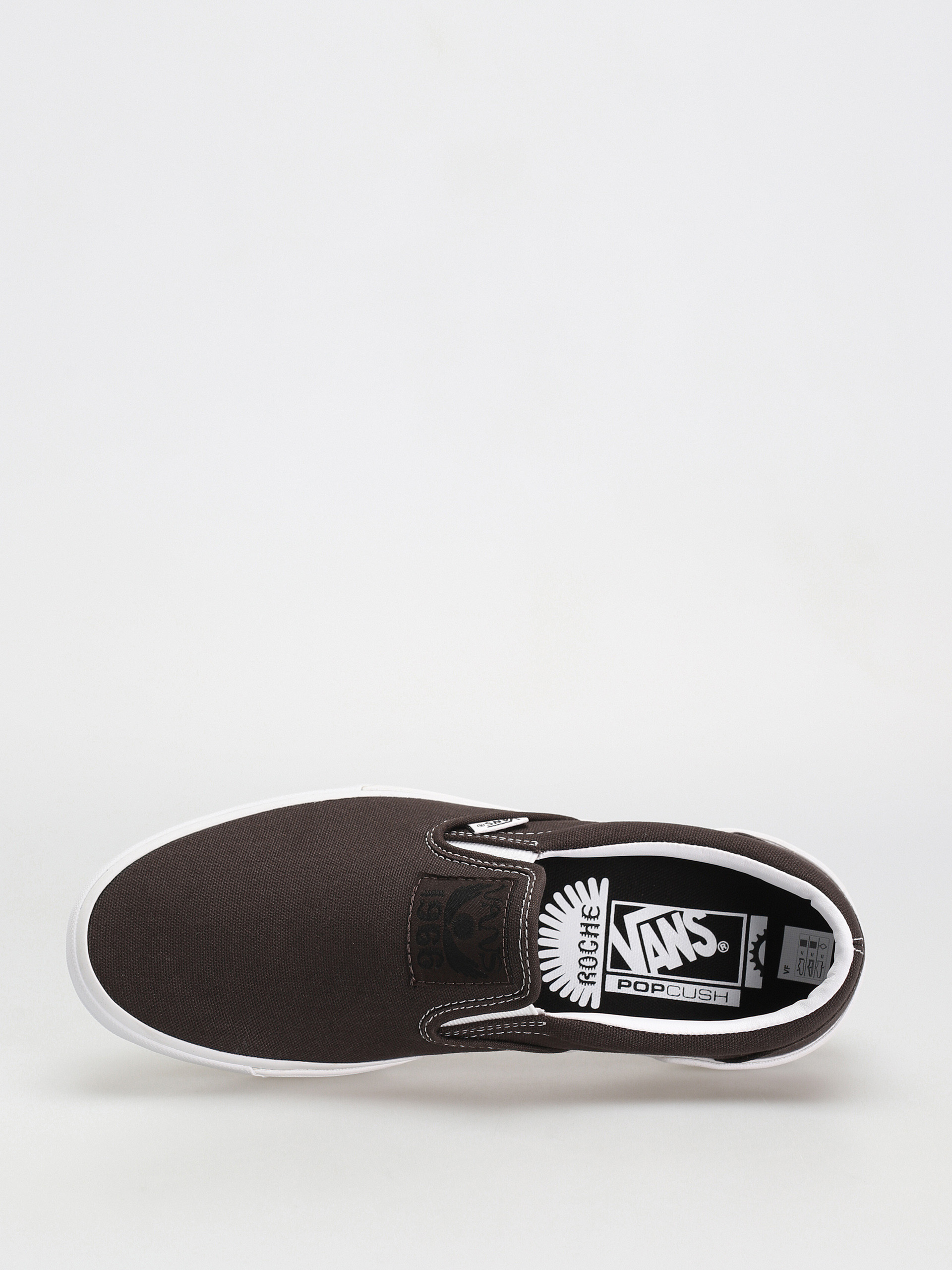 Vans Bmx Slip On Cipők (dakota roche brown/white)