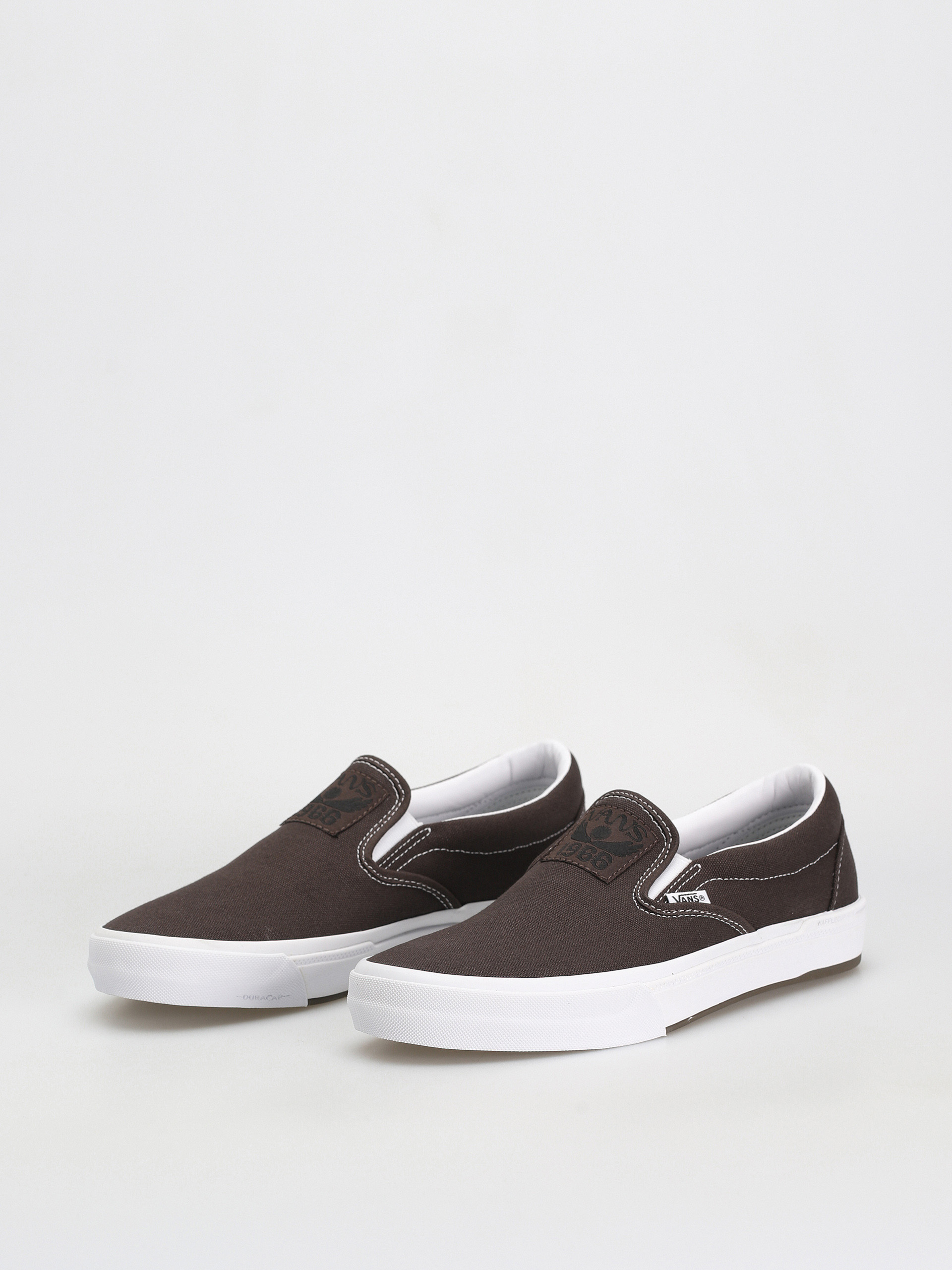 Vans Bmx Slip On Cipők (dakota roche brown/white)