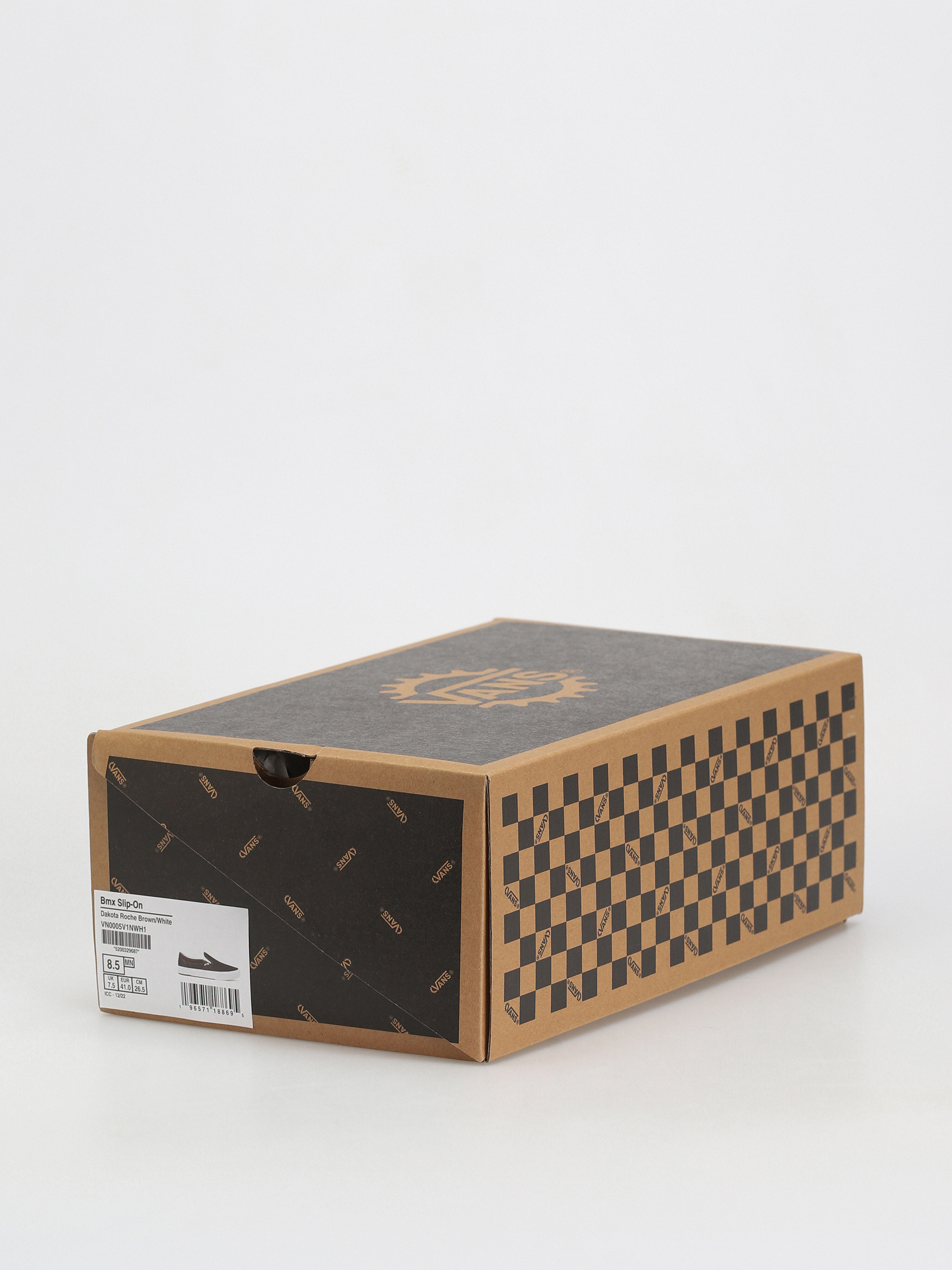 Vans Bmx Slip On Cipők (dakota roche brown/white)