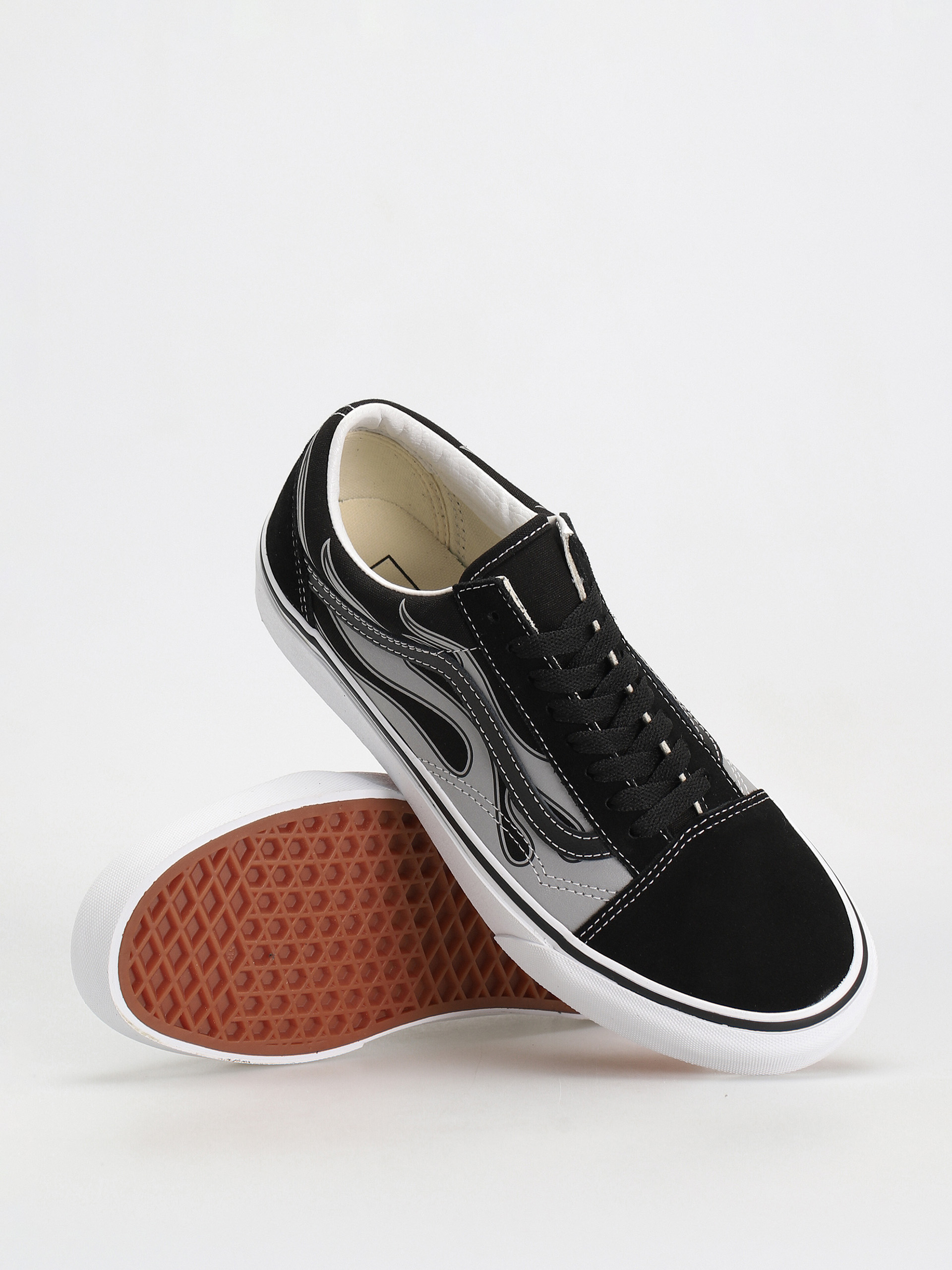 Vans Old Skool Cipők (reflective flame black)