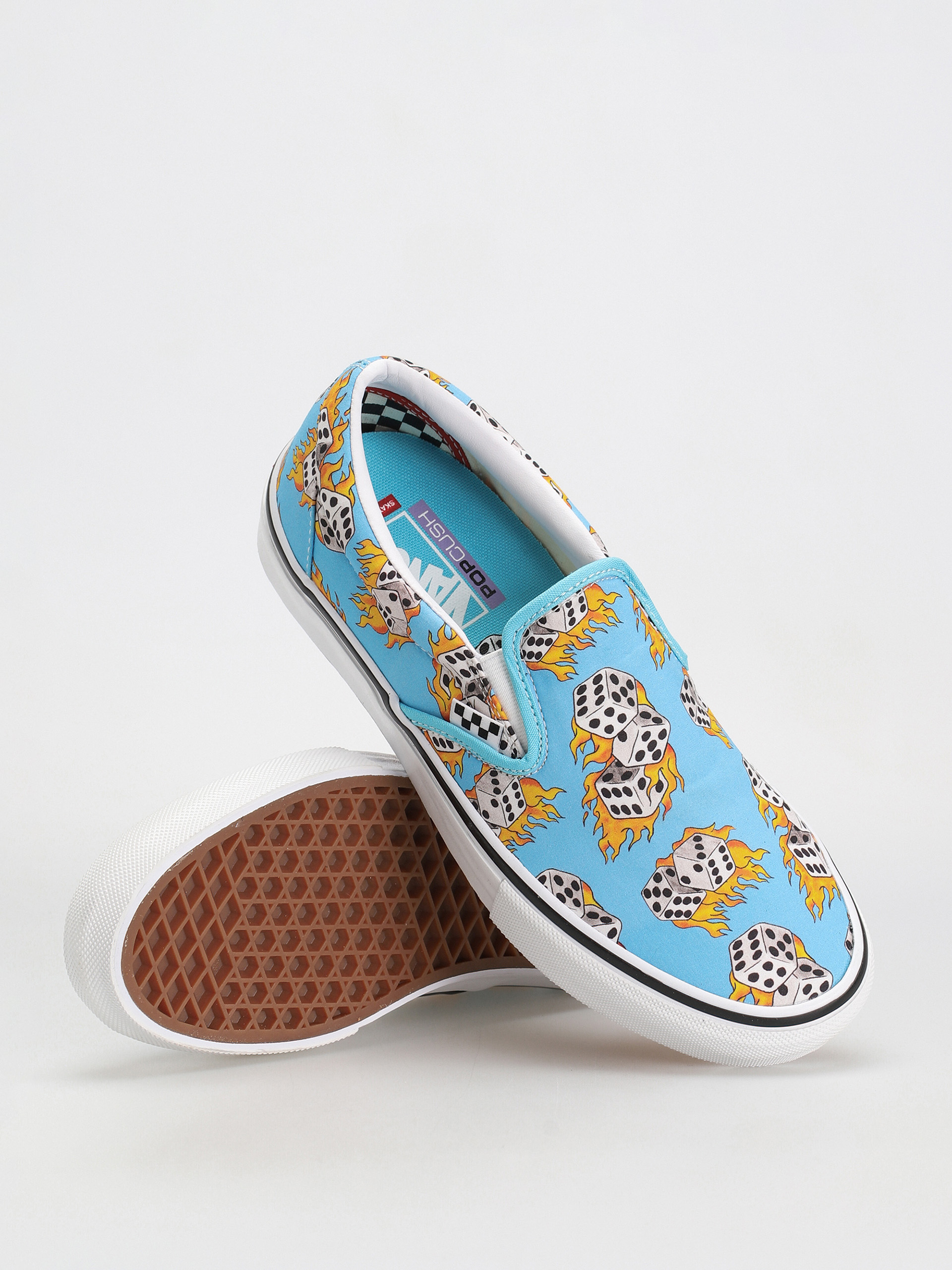 Vans Skate Slip On Cipők (synth blue)