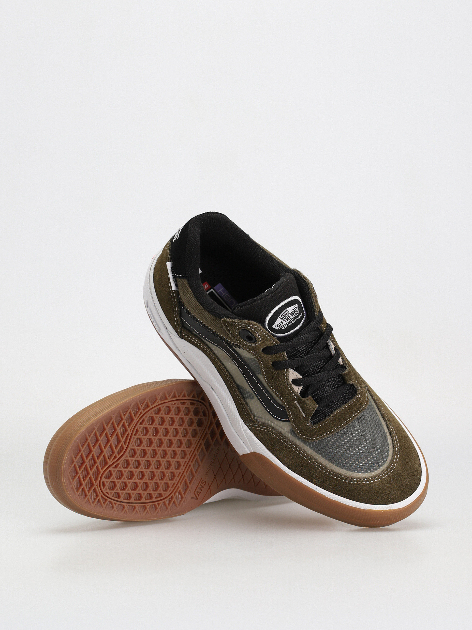 Vans Wayvee Cipők (dark olive)