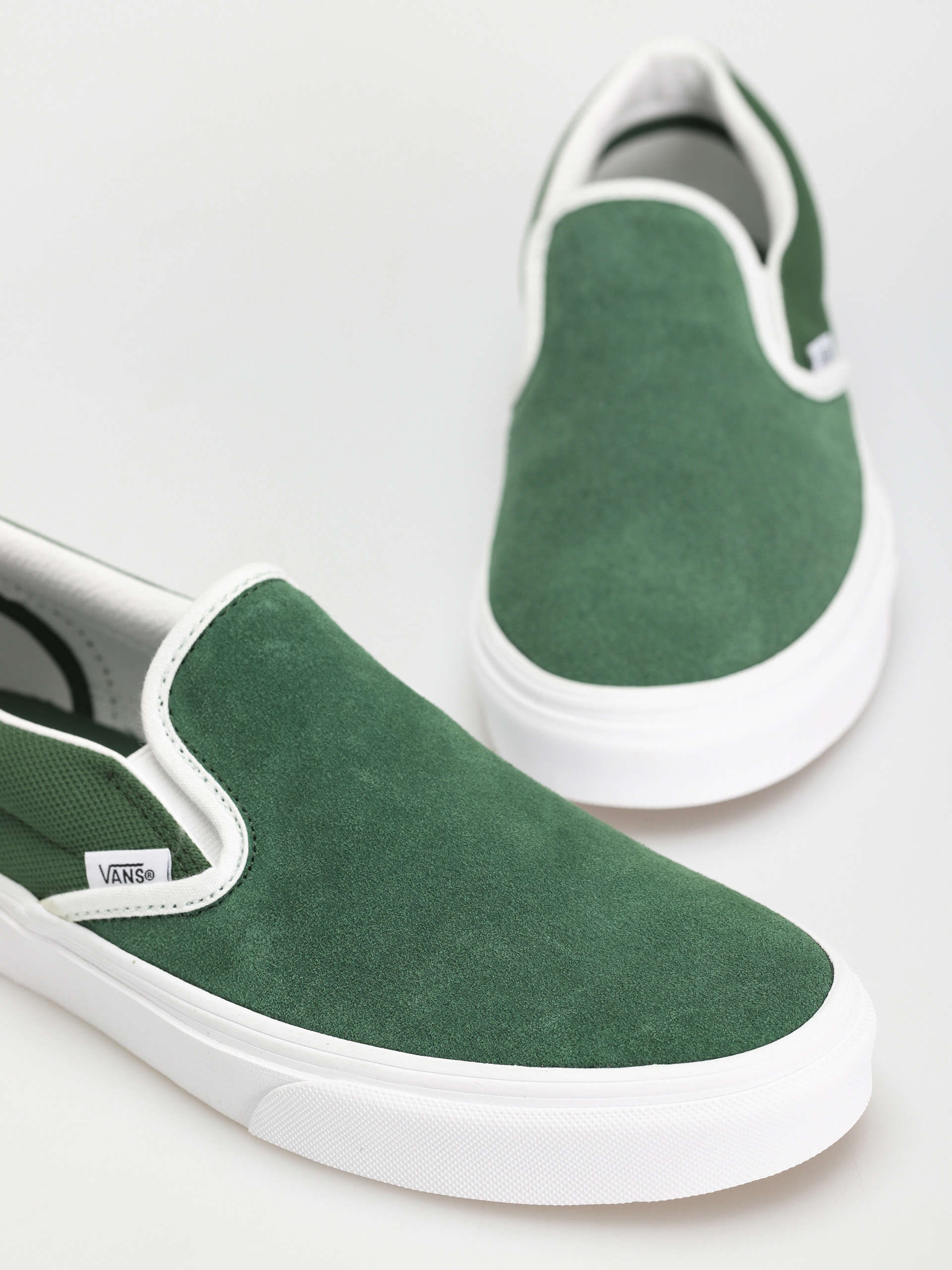 Vans Classic Slip On Cipők (vans club green/white)