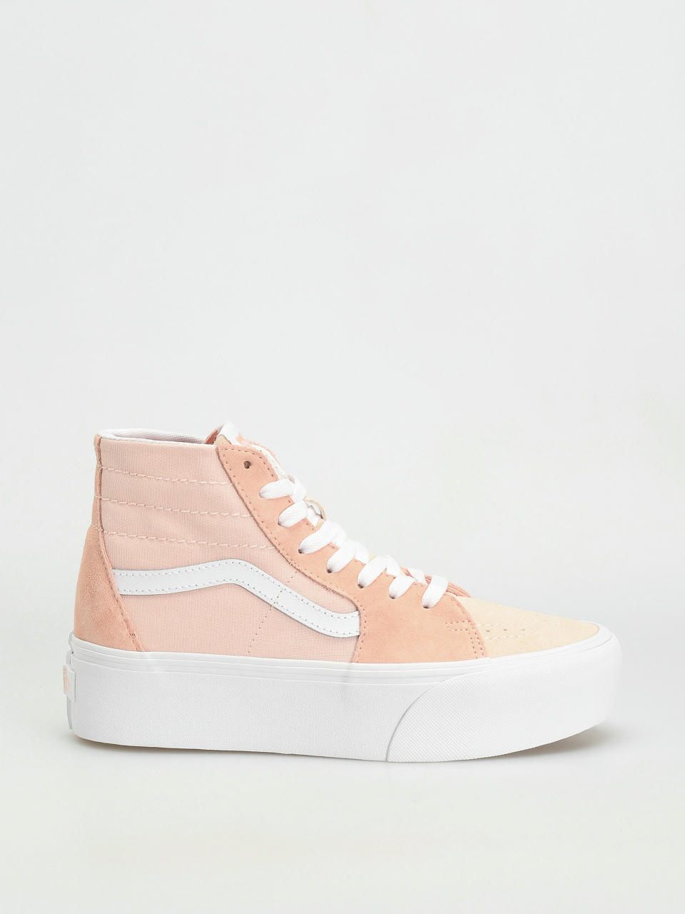 Vans Sk8 Hi Tapered Stackform Cipők Wmn (color block peach)