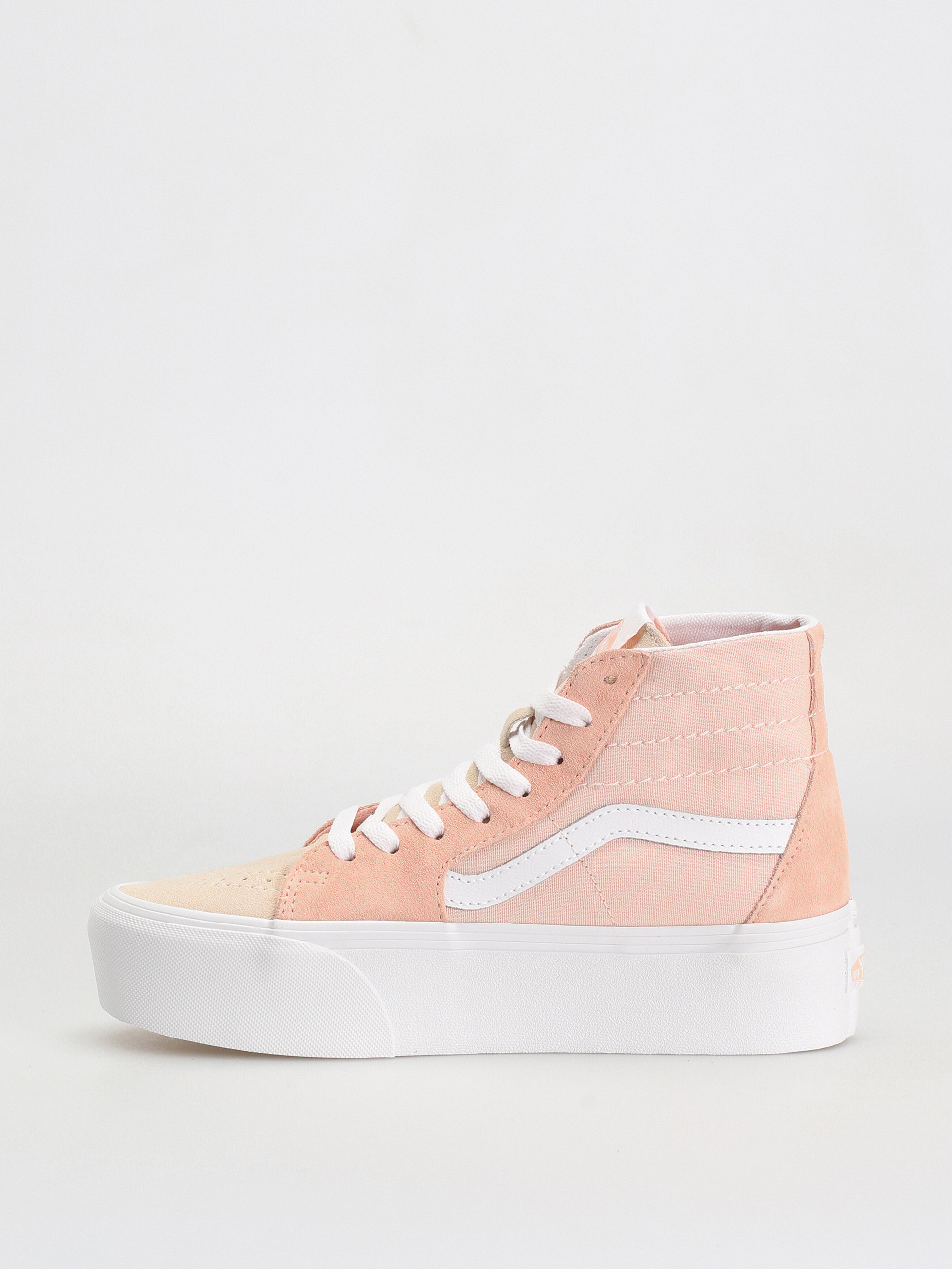 Vans Sk8 Hi Tapered Stackform Cipők Wmn (color block peach)