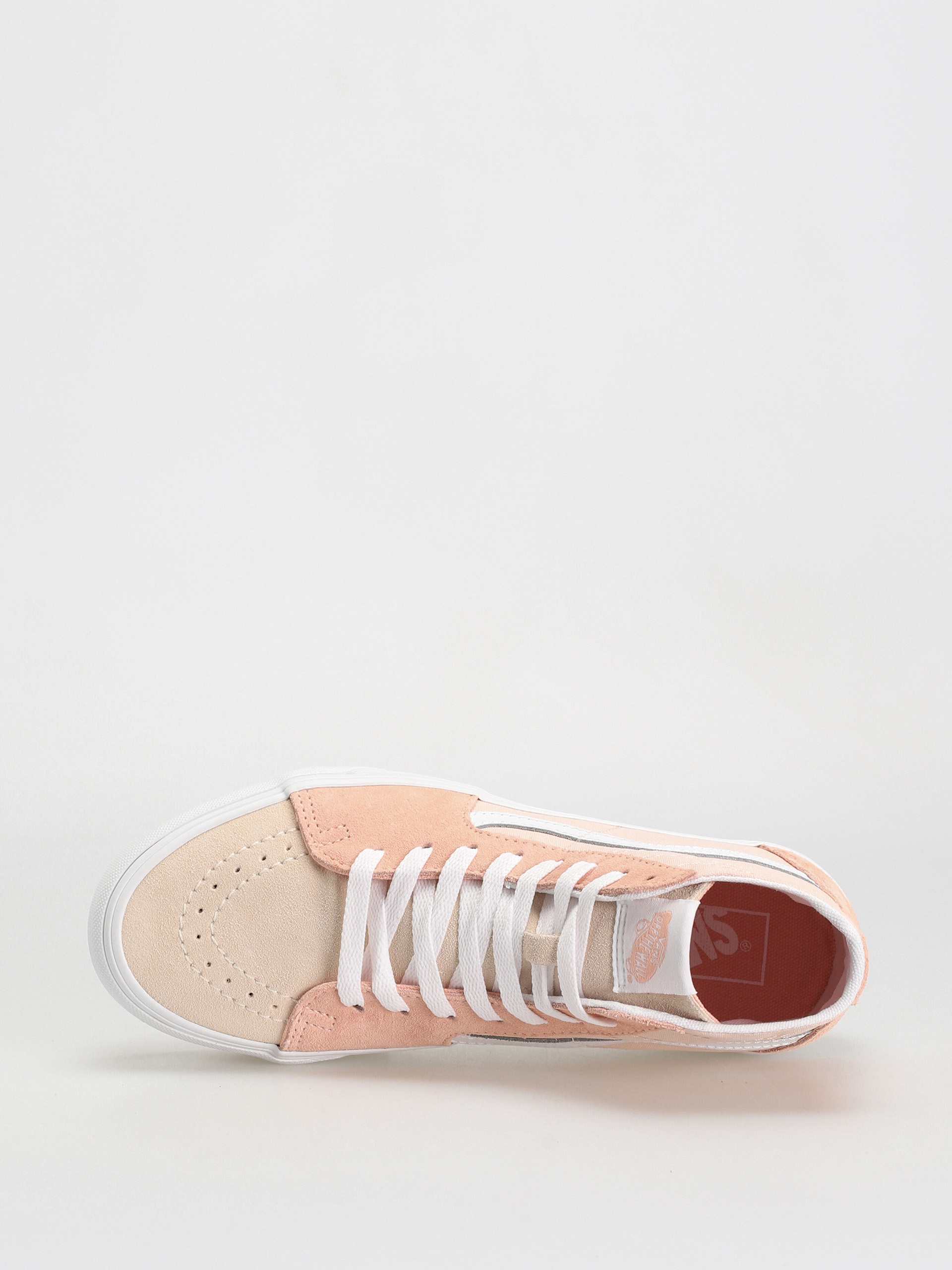 Vans Sk8 Hi Tapered Stackform Cipők Wmn (color block peach)