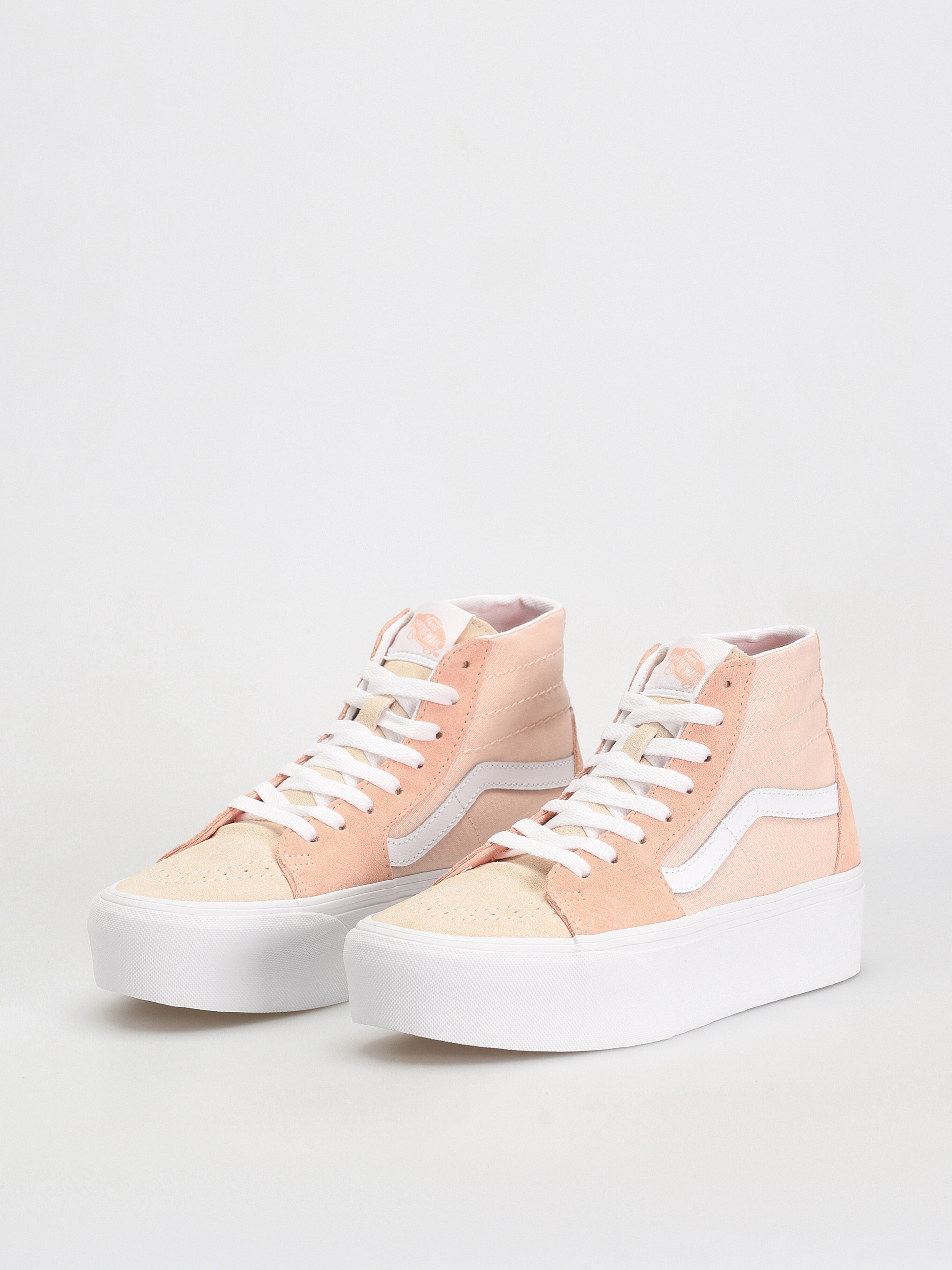 Vans Sk8 Hi Tapered Stackform Cipők Wmn (color block peach)