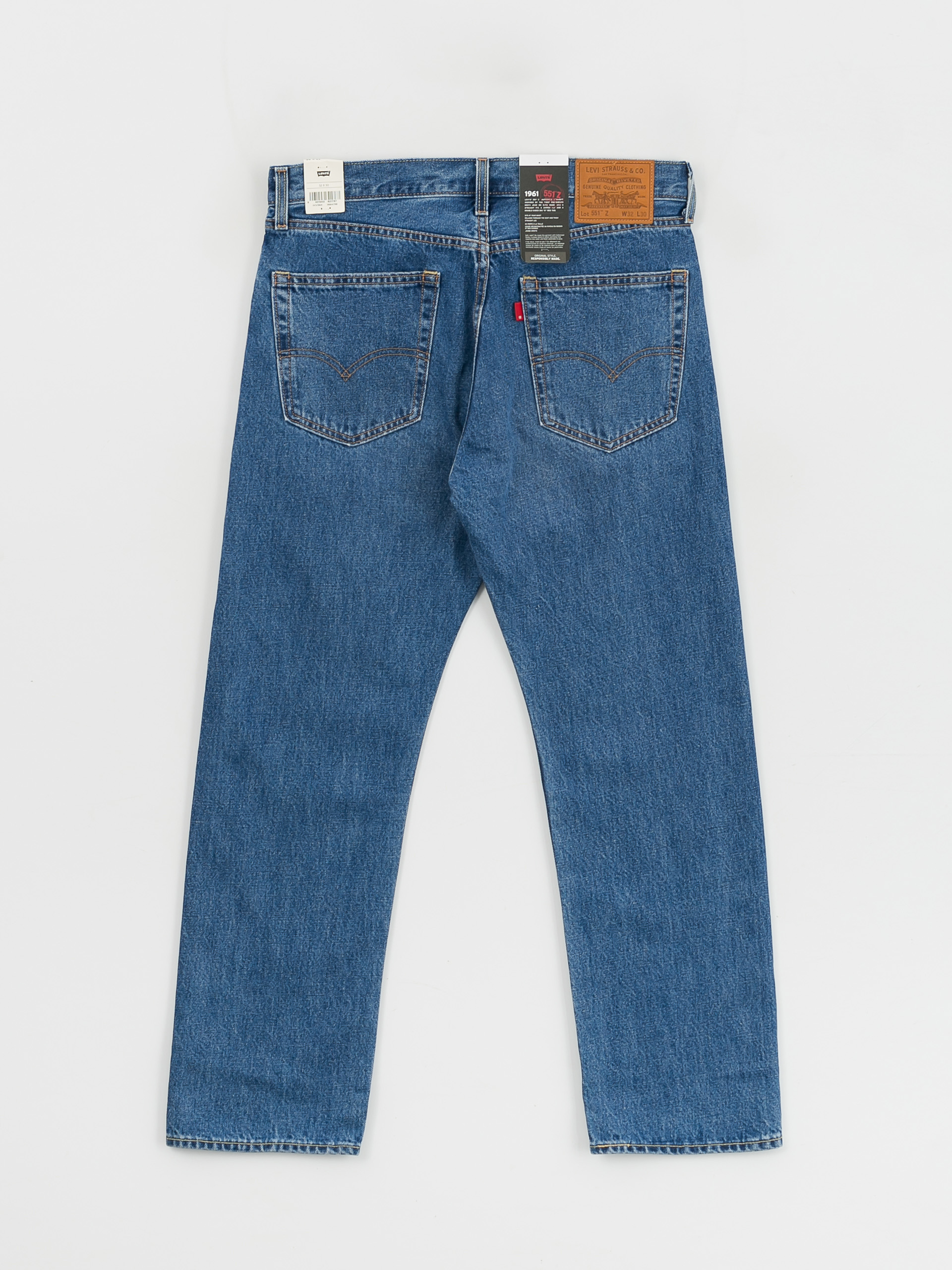 Levi's® 551Z Authentic Straight Kisnadrág (medium indigo stonewash)