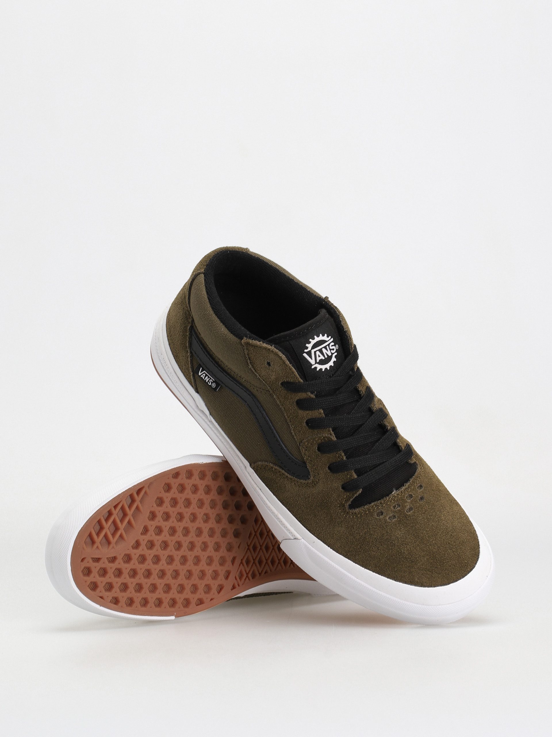 Vans Bmx Style 114 Cipők (dark olive)