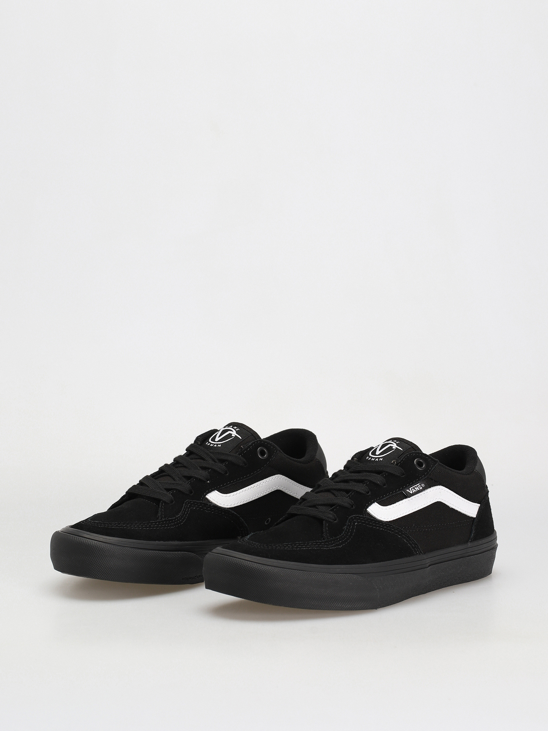 Vans Rowan Cipők (black/black/white)