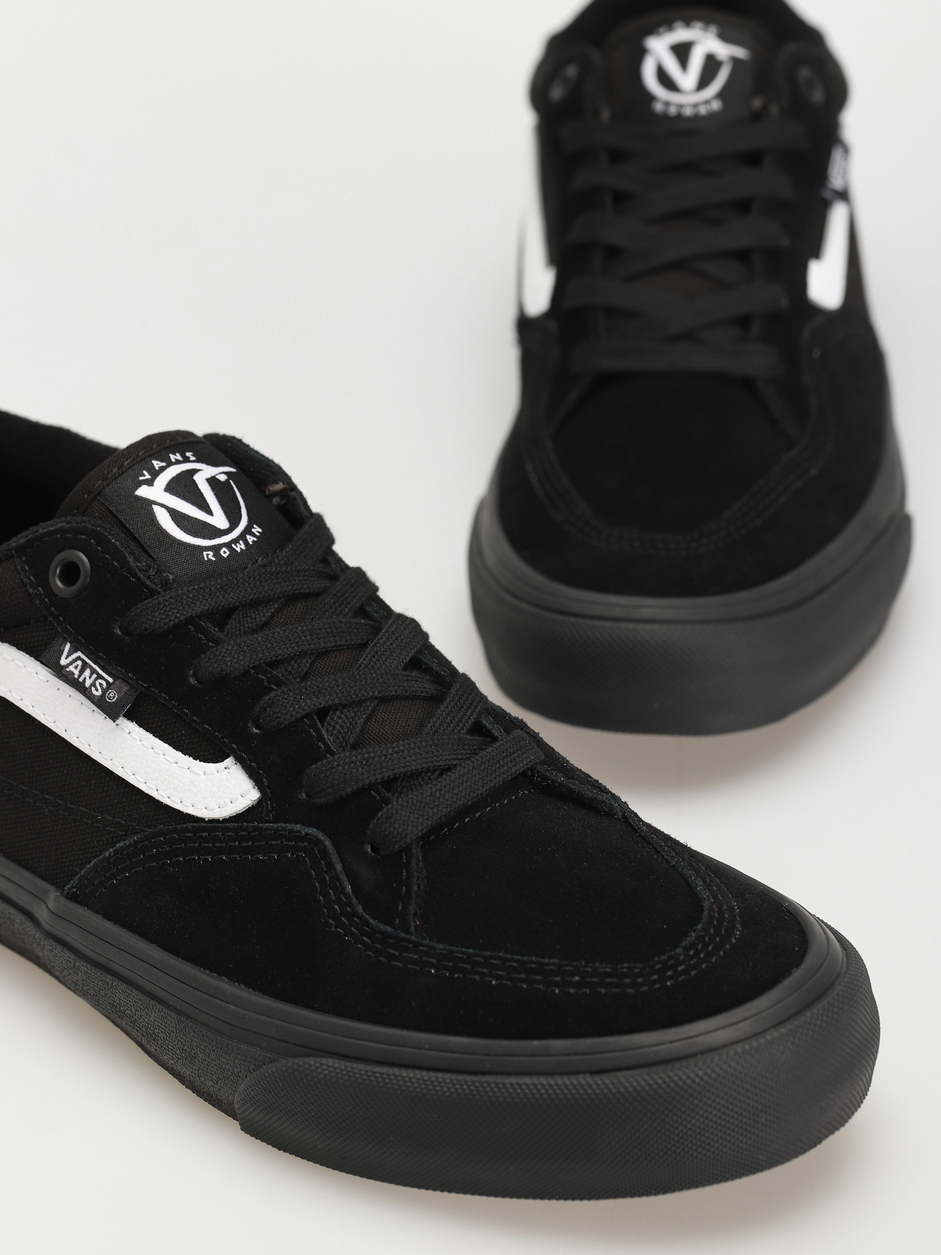 Vans Rowan Cipők (black/black/white)