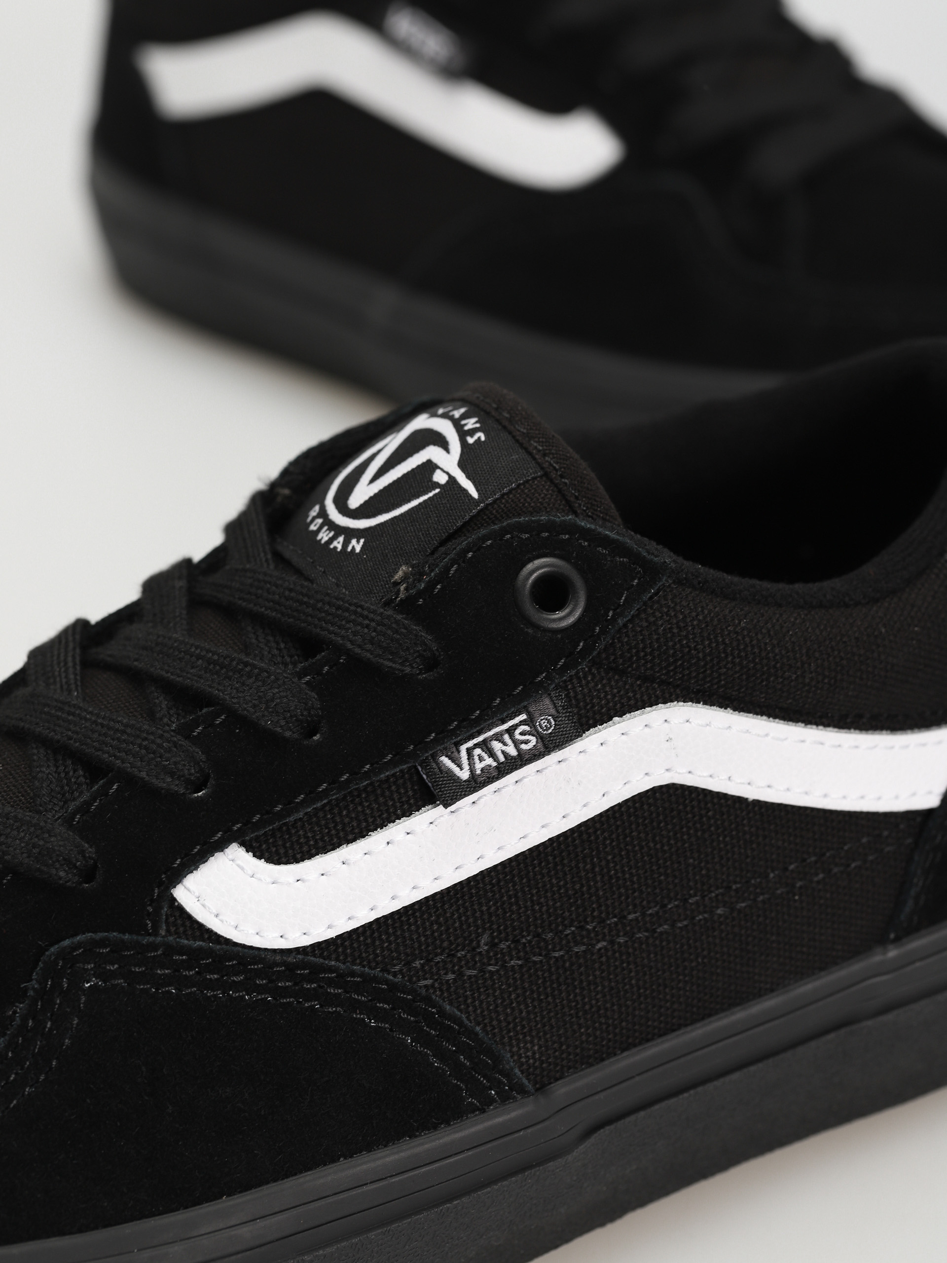 Vans Rowan Cipők (black/black/white)