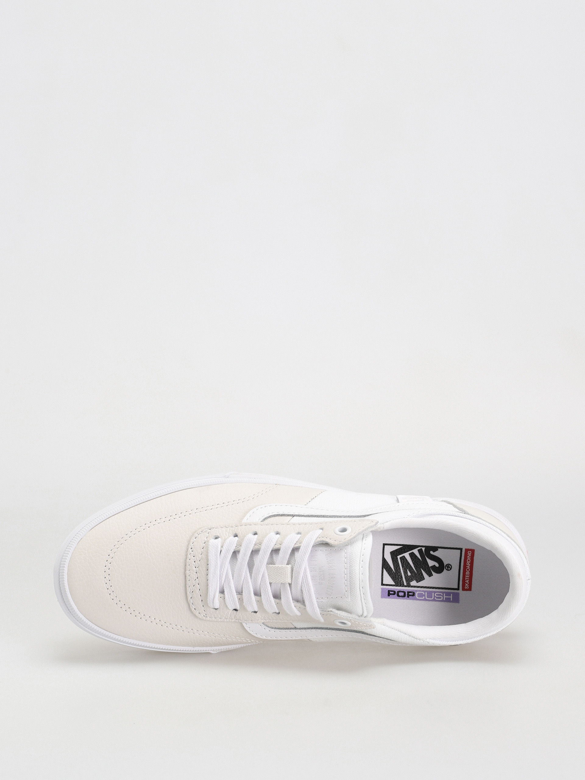 Vans Gilbert Crockett Cipők (leather white/white)