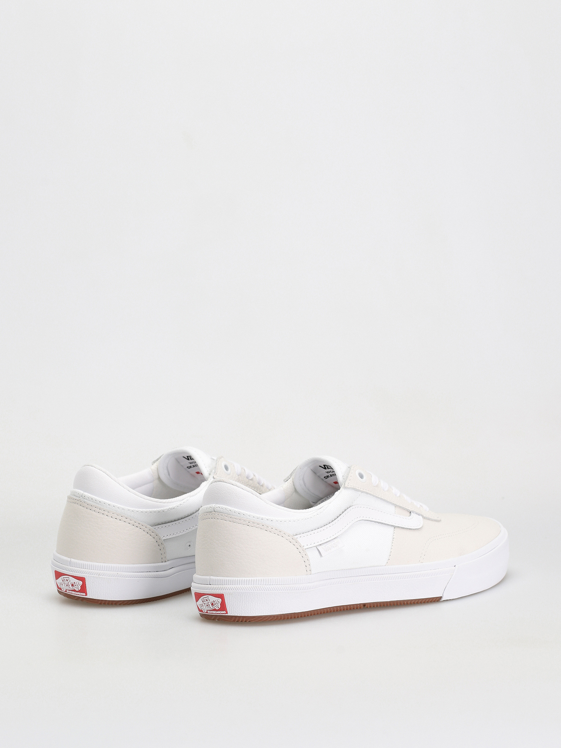 Vans Gilbert Crockett Cipők (leather white/white)