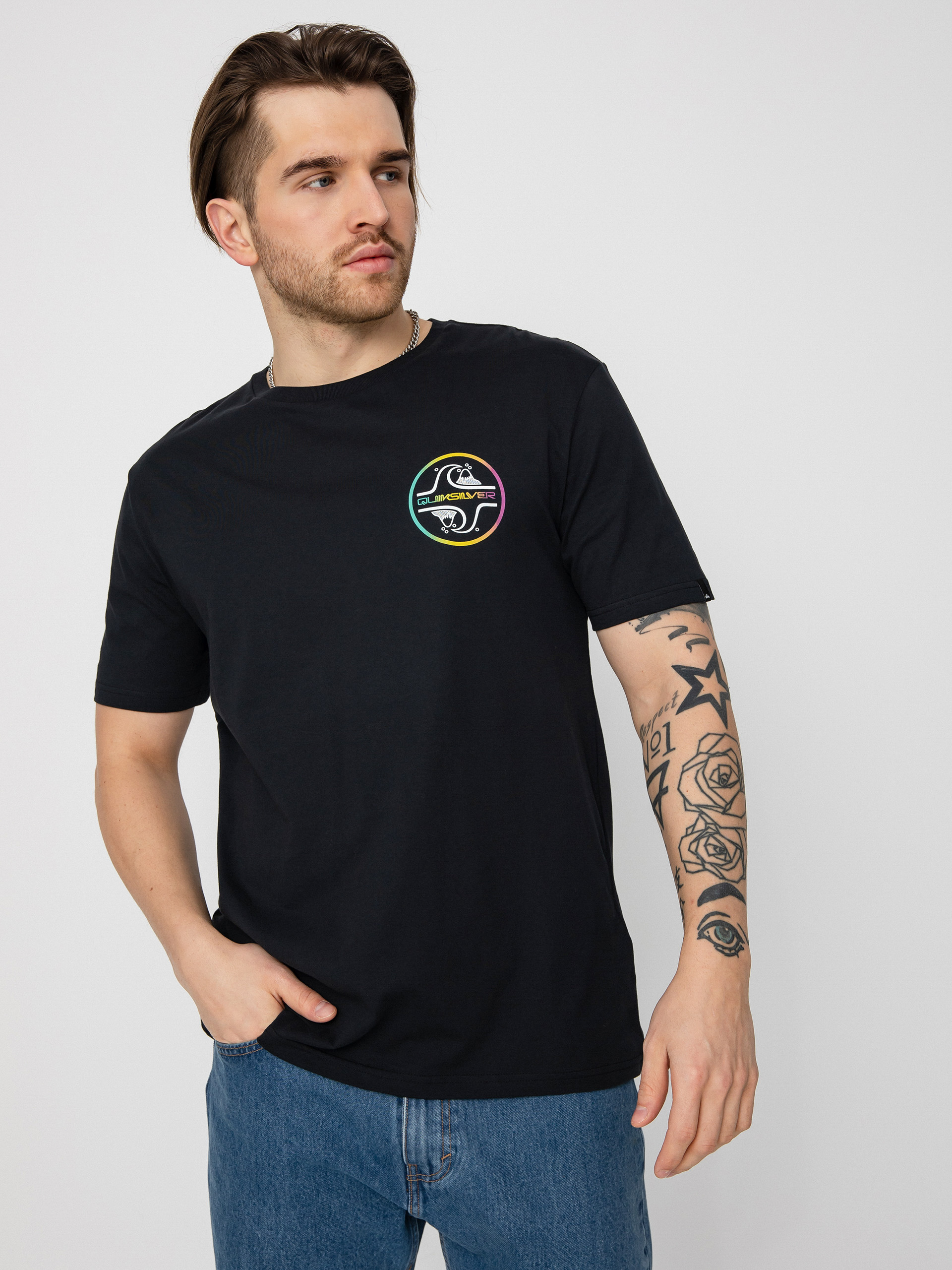 Quiksilver Core Bubble póló (black)