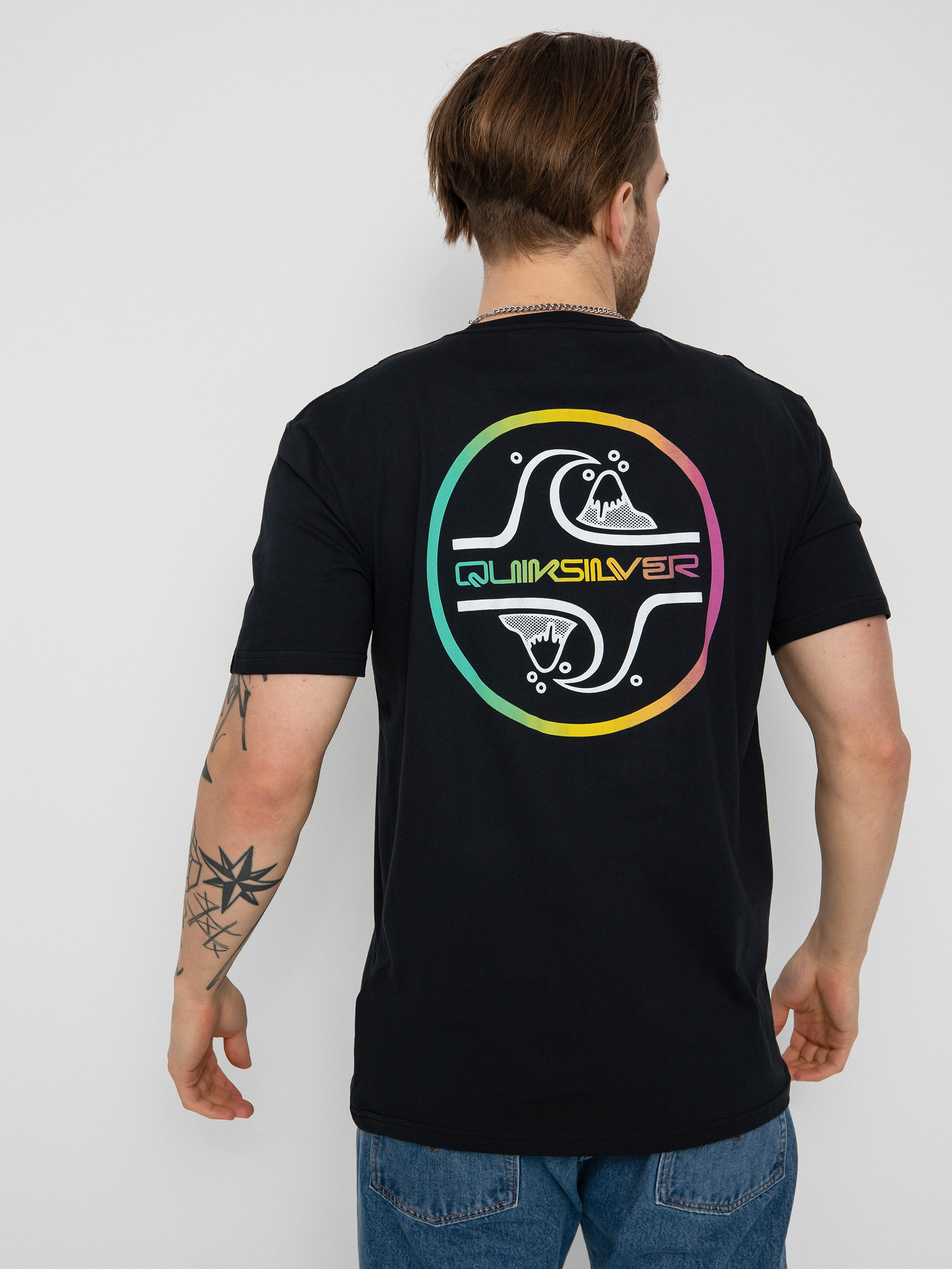 Quiksilver Core Bubble póló (black)