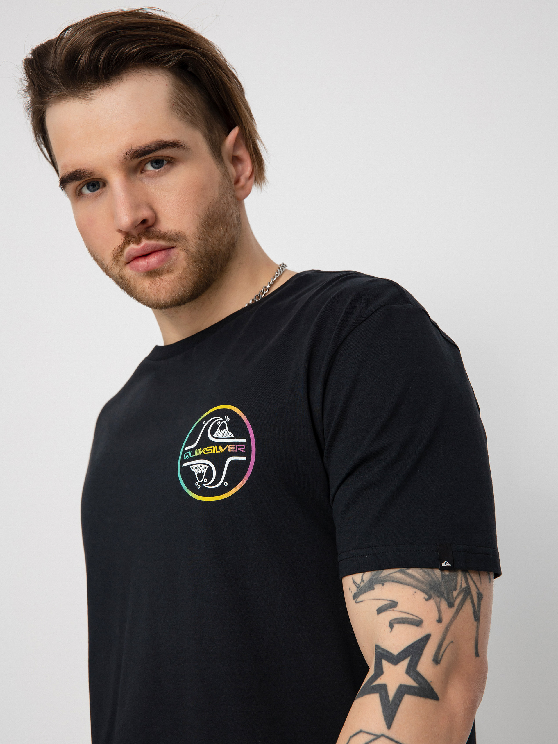 Quiksilver Core Bubble póló (black)