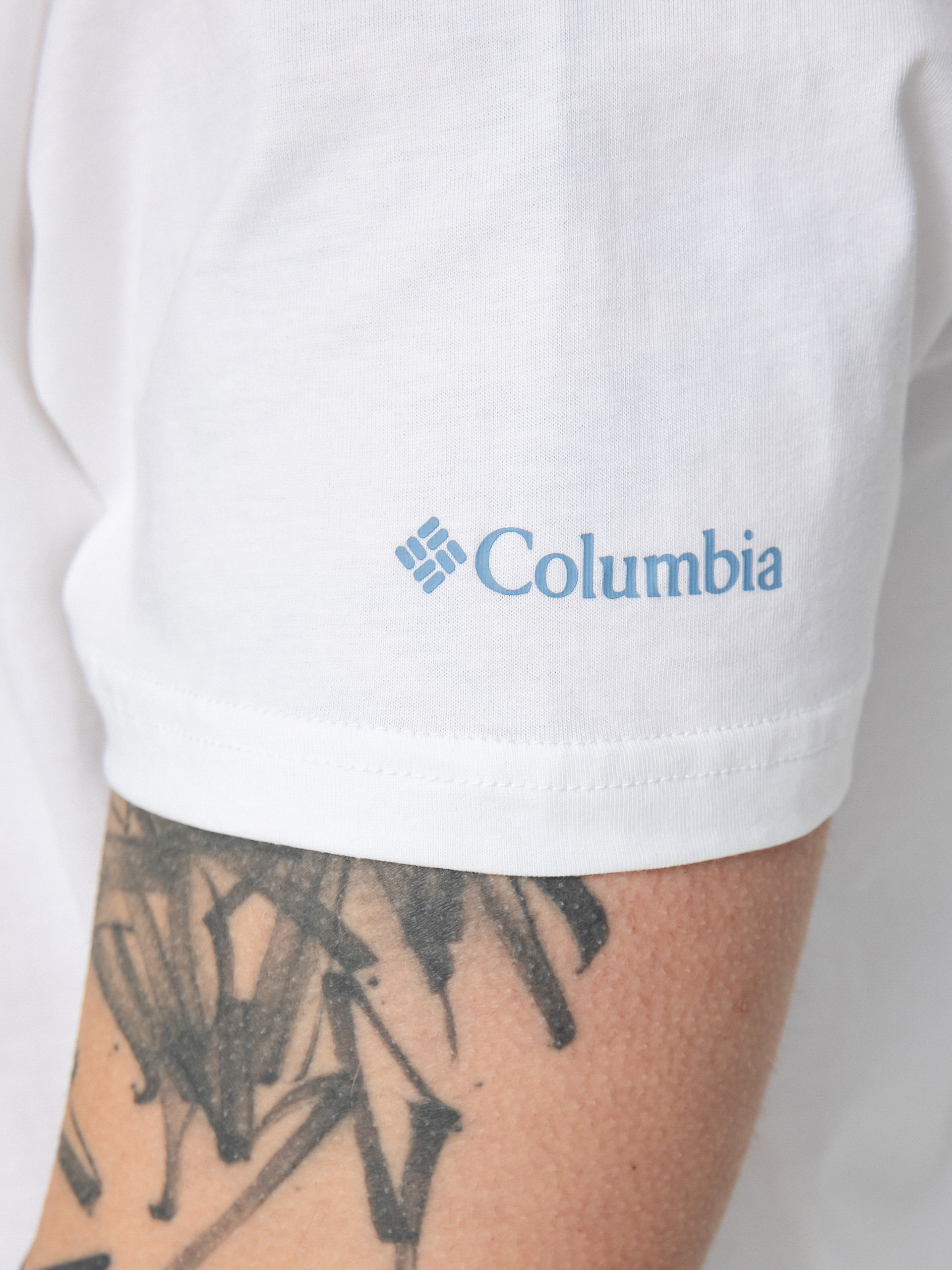 Columbia Path Lake póló (white/scoped/r)