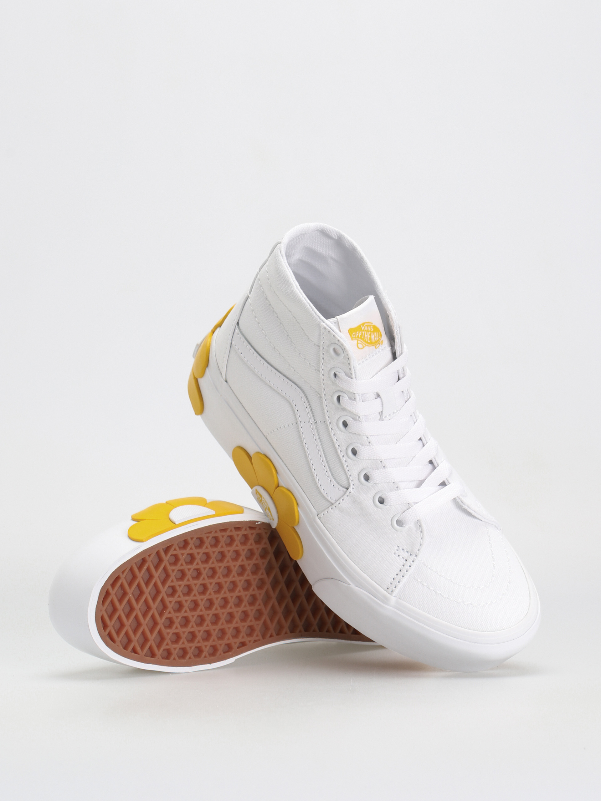 Vans Sk8 Hi Tapered Stackform Osf Cipők Wmn (true white)