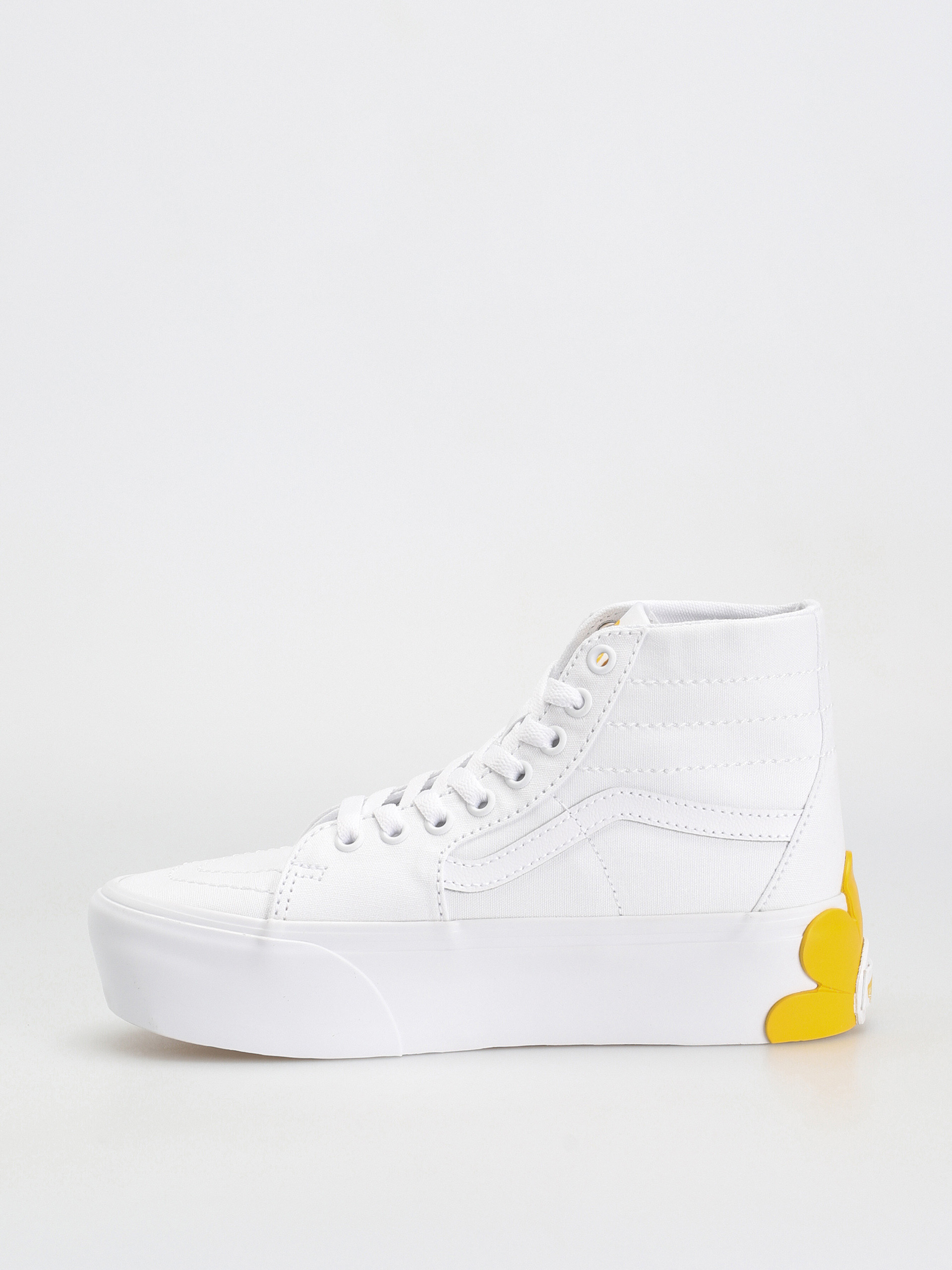 Vans Sk8 Hi Tapered Stackform Osf Cipők Wmn (true white)