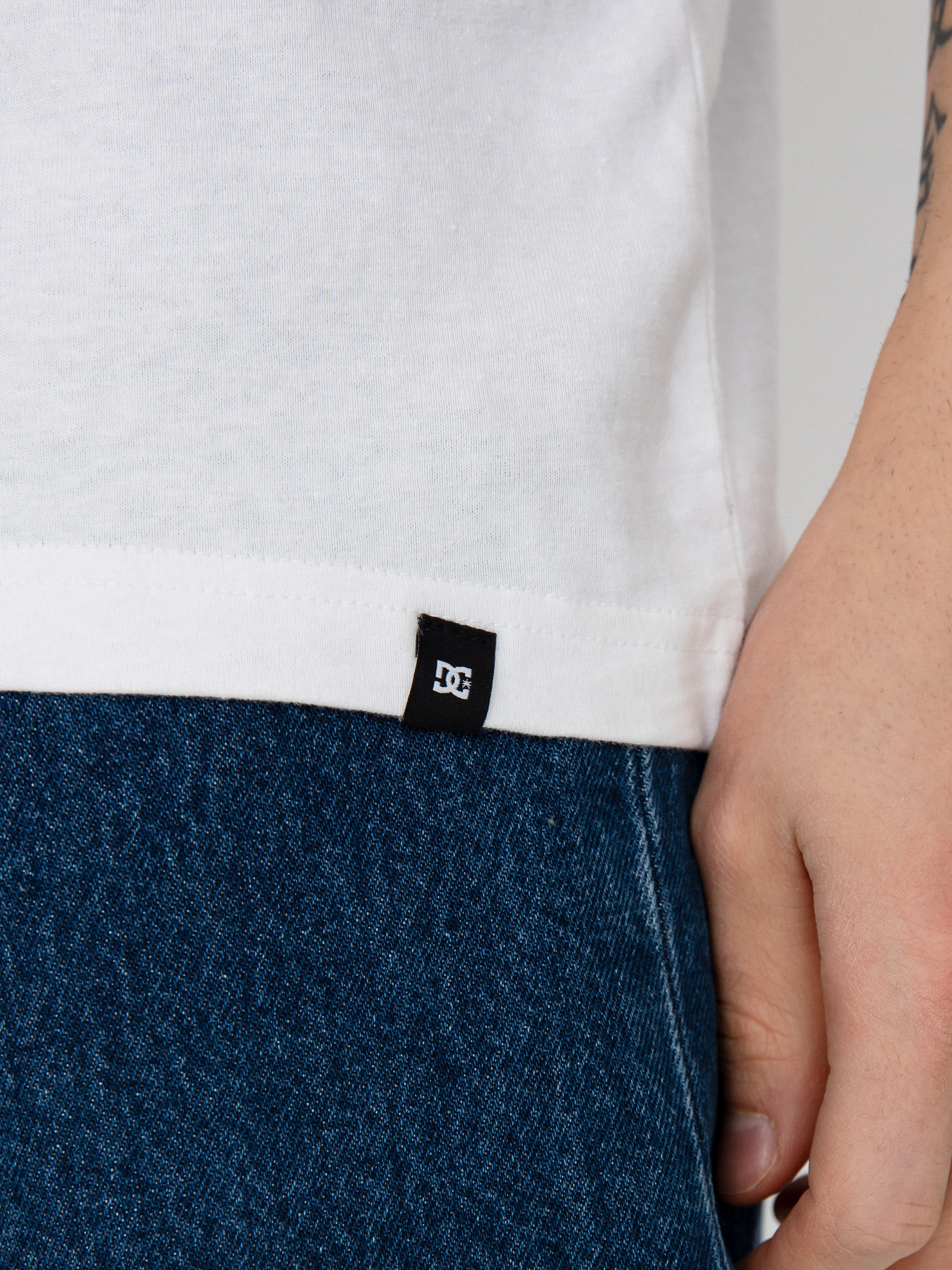 DC Star Fill póló (white/fire)