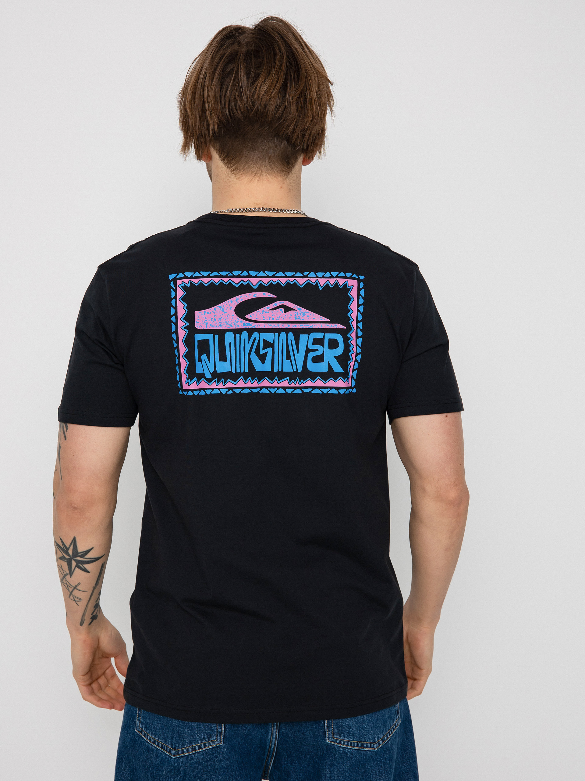 Quiksilver Warped Frames póló (black)