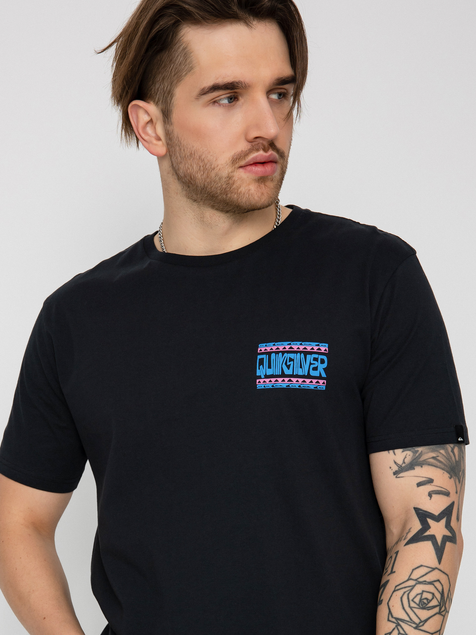 Quiksilver Warped Frames póló (black)