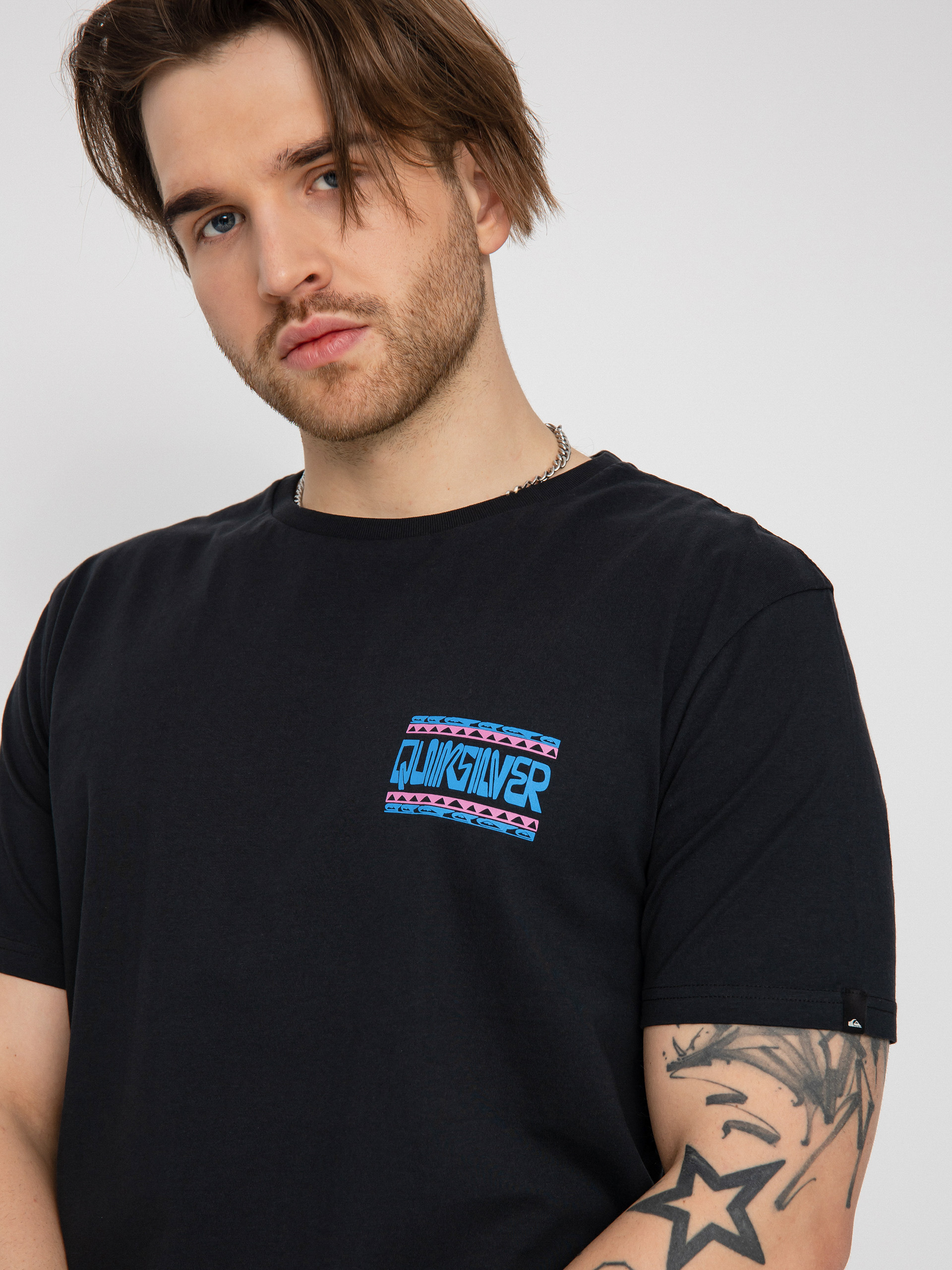 Quiksilver Warped Frames póló (black)