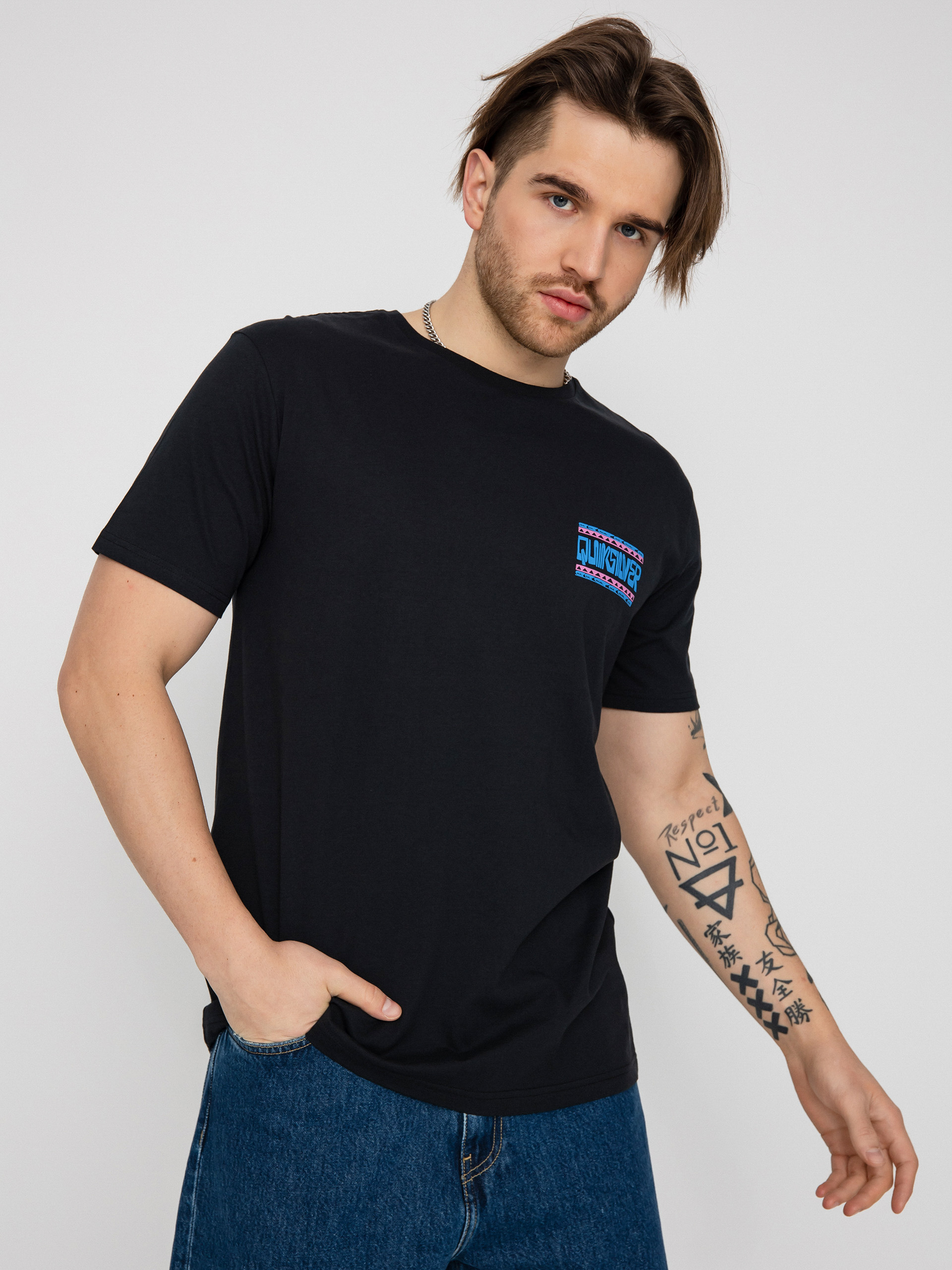 Quiksilver Warped Frames póló (black)