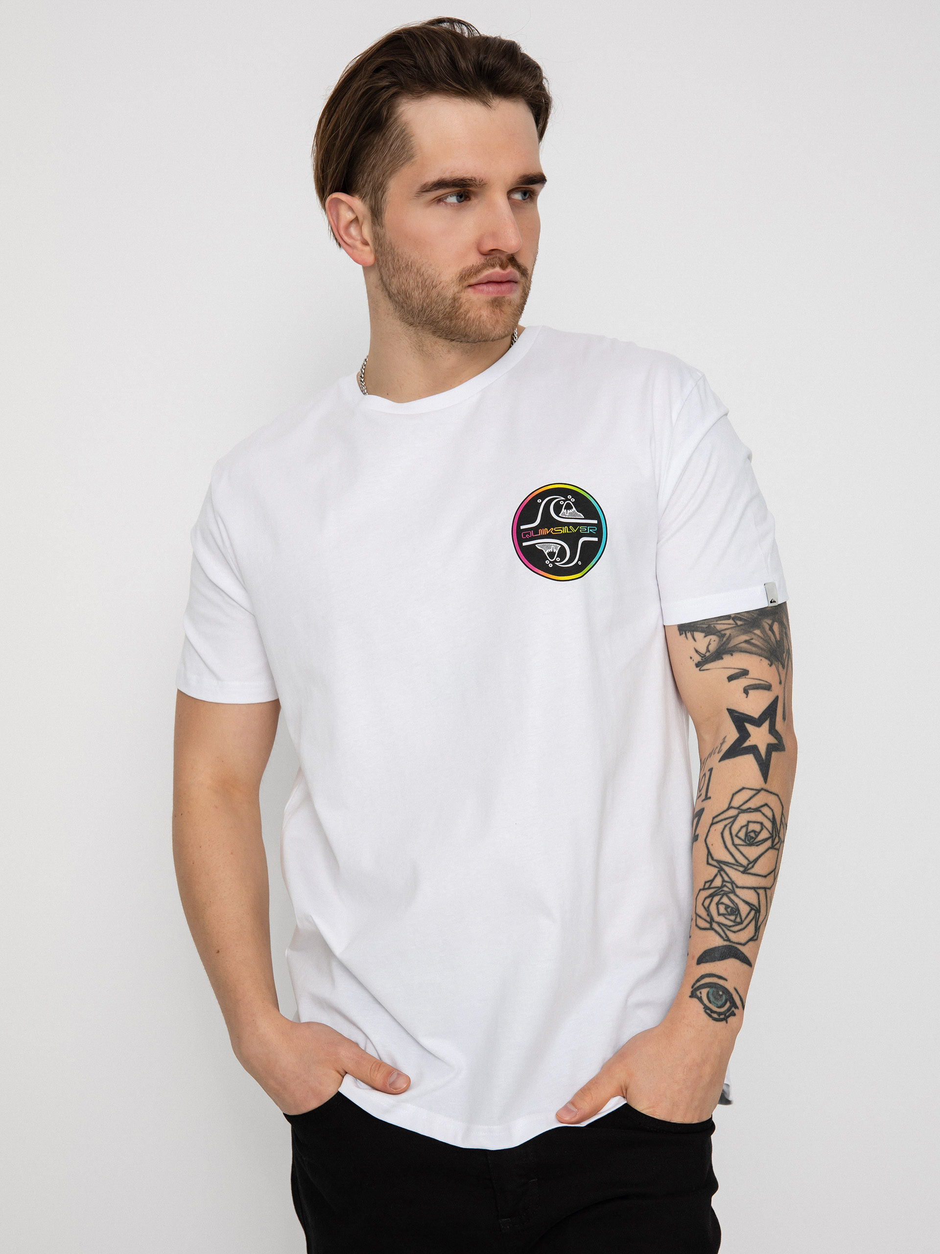 Quiksilver Core Bubble póló (white)