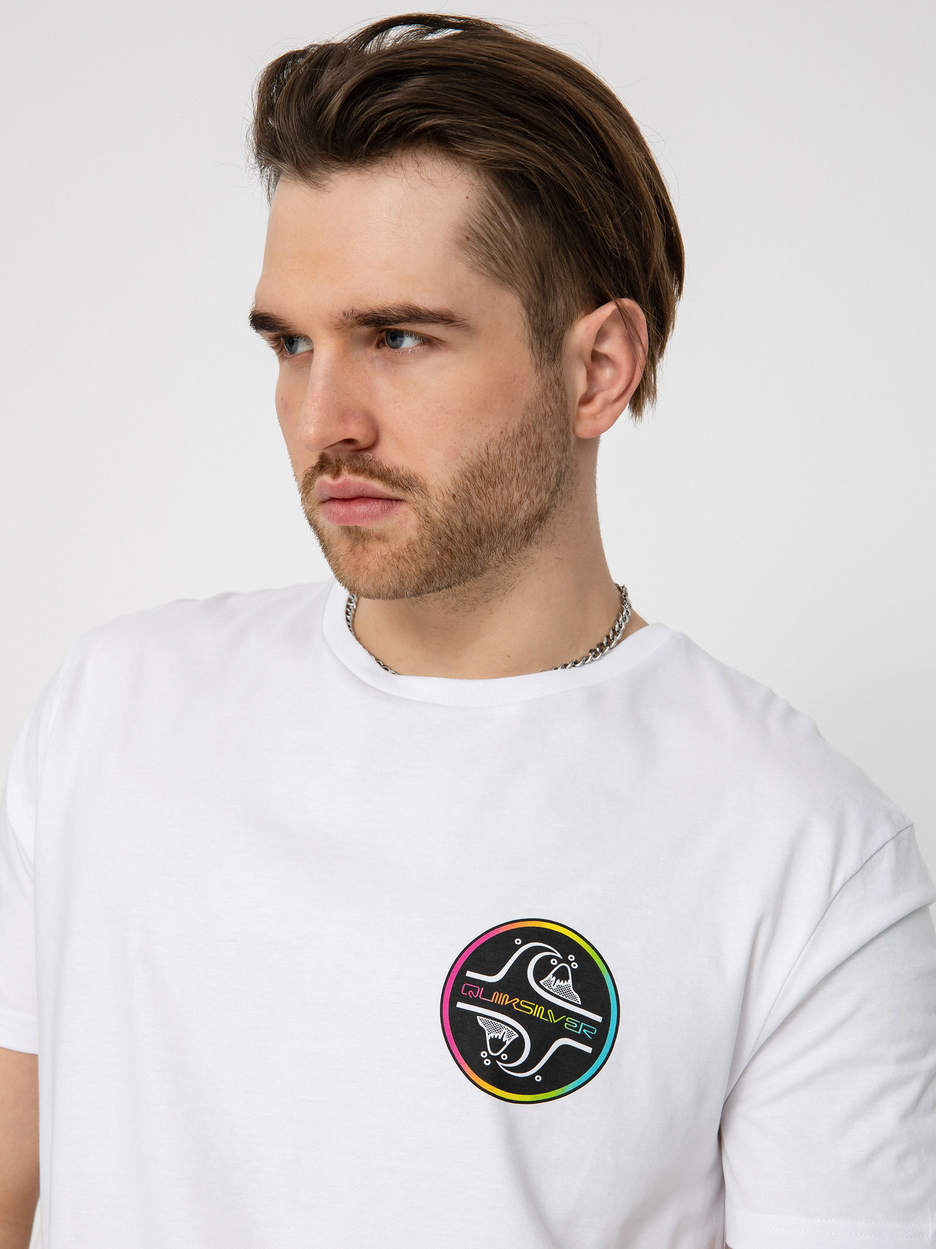 Quiksilver Core Bubble póló (white)