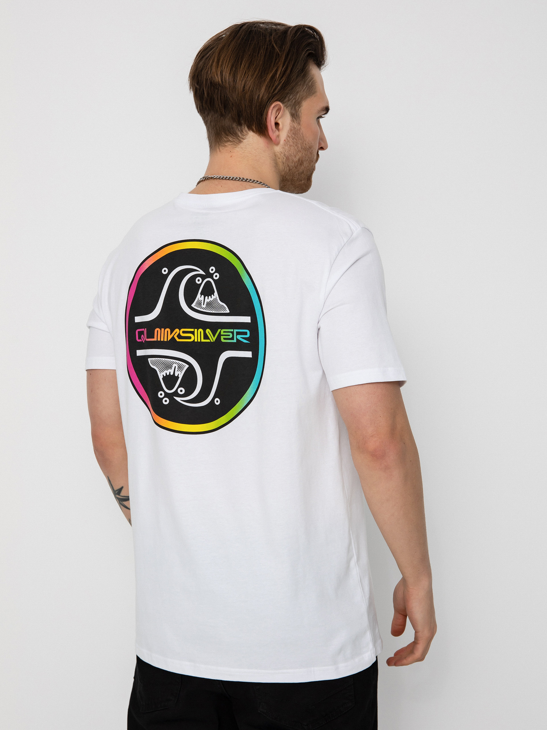 Quiksilver Core Bubble póló (white)