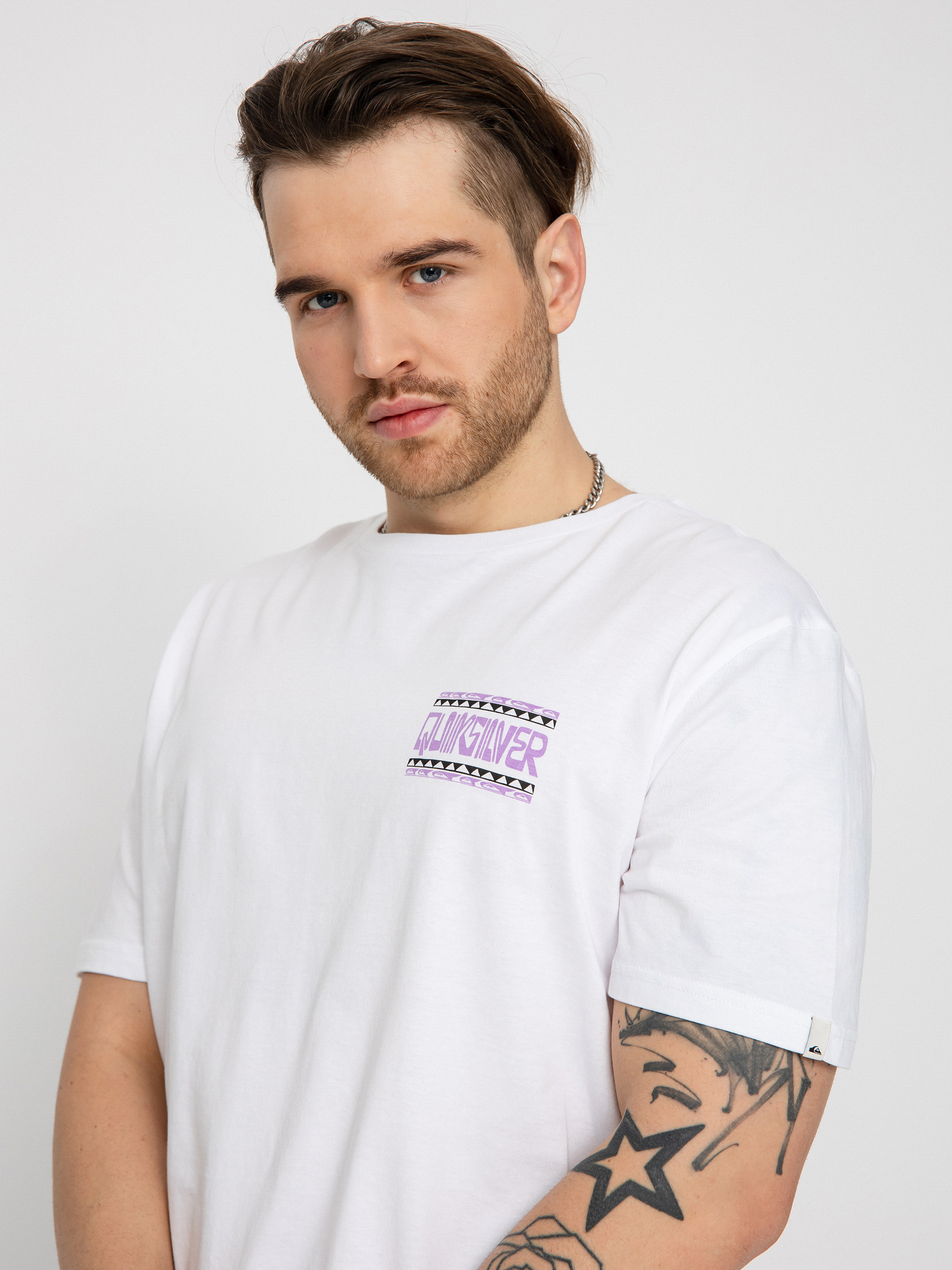 Quiksilver Warped Frames póló (white)