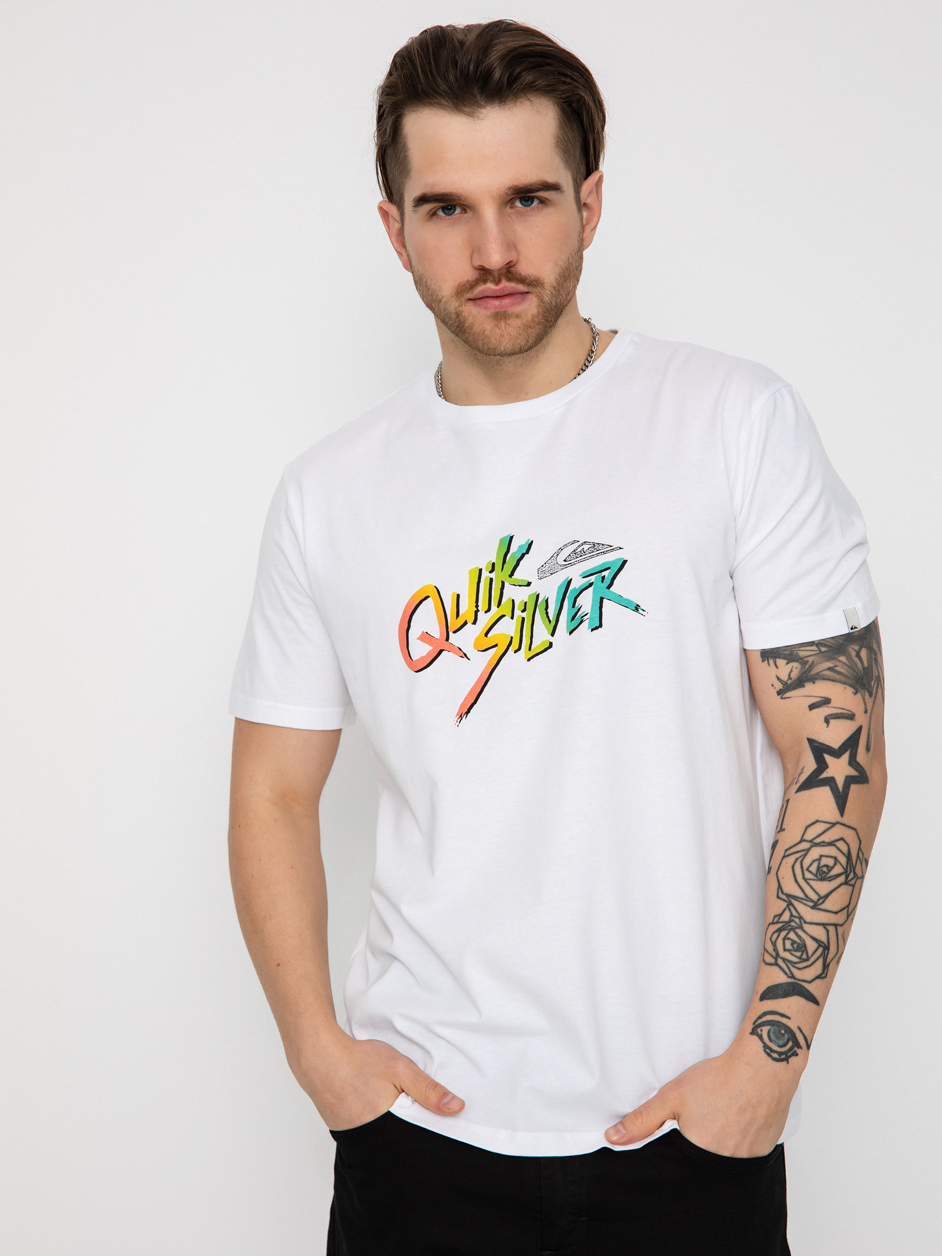 Quiksilver Signature Move póló (white)