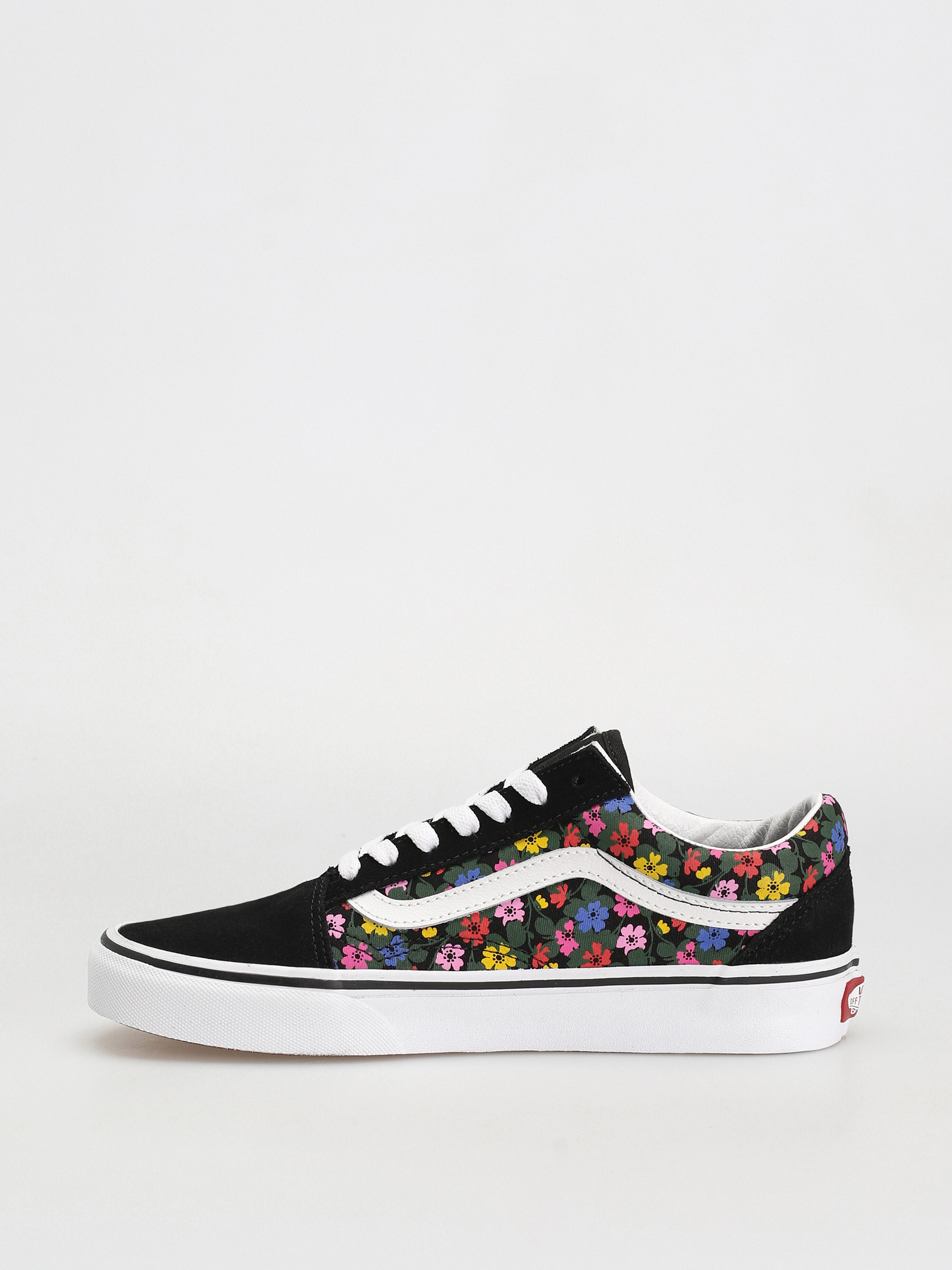 Vans Old Skool Cipők Wmn (floral black/white)