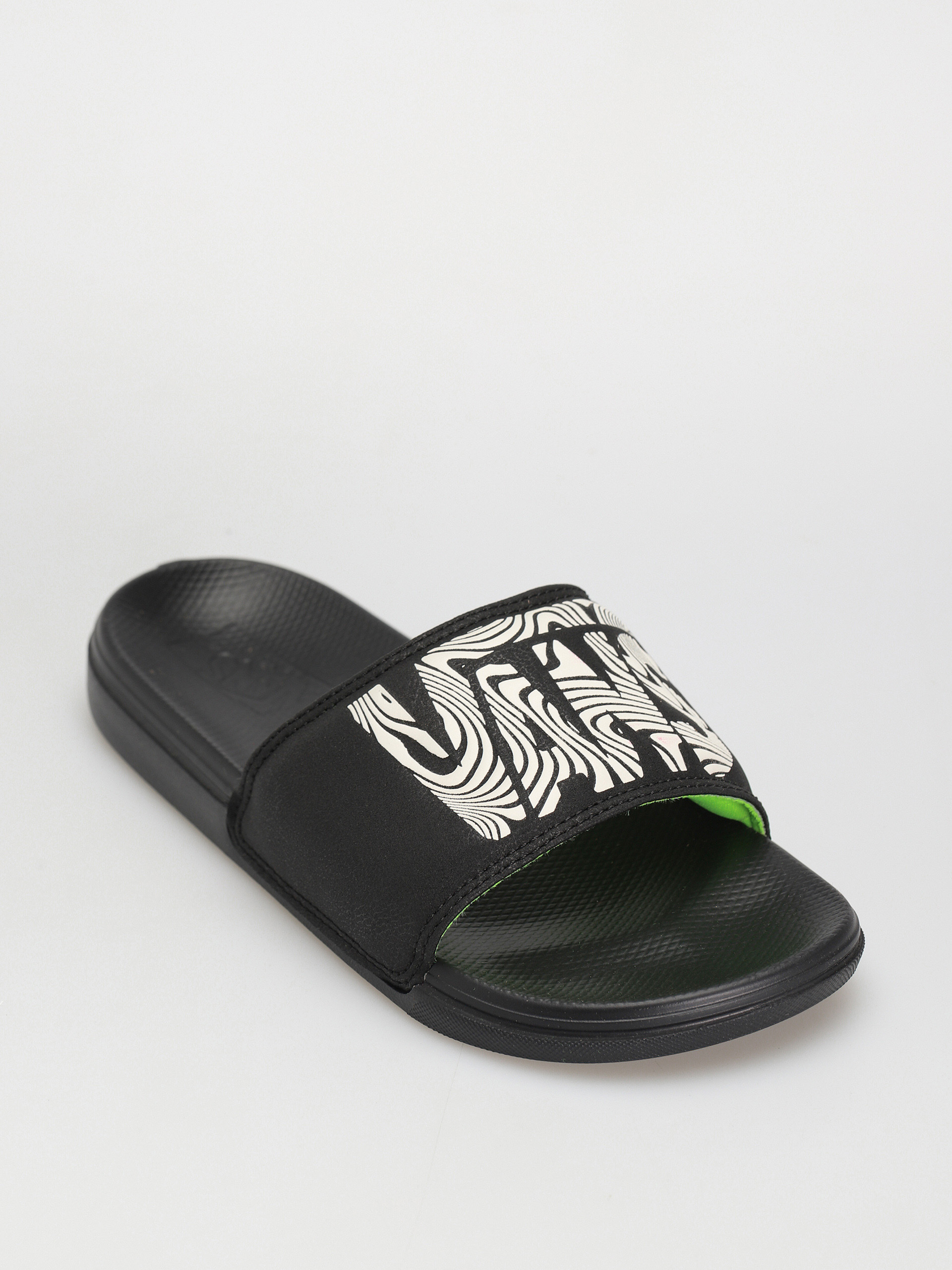 Vans La Costa Slide On Flip-flop papucsok (trippy grain black/black)