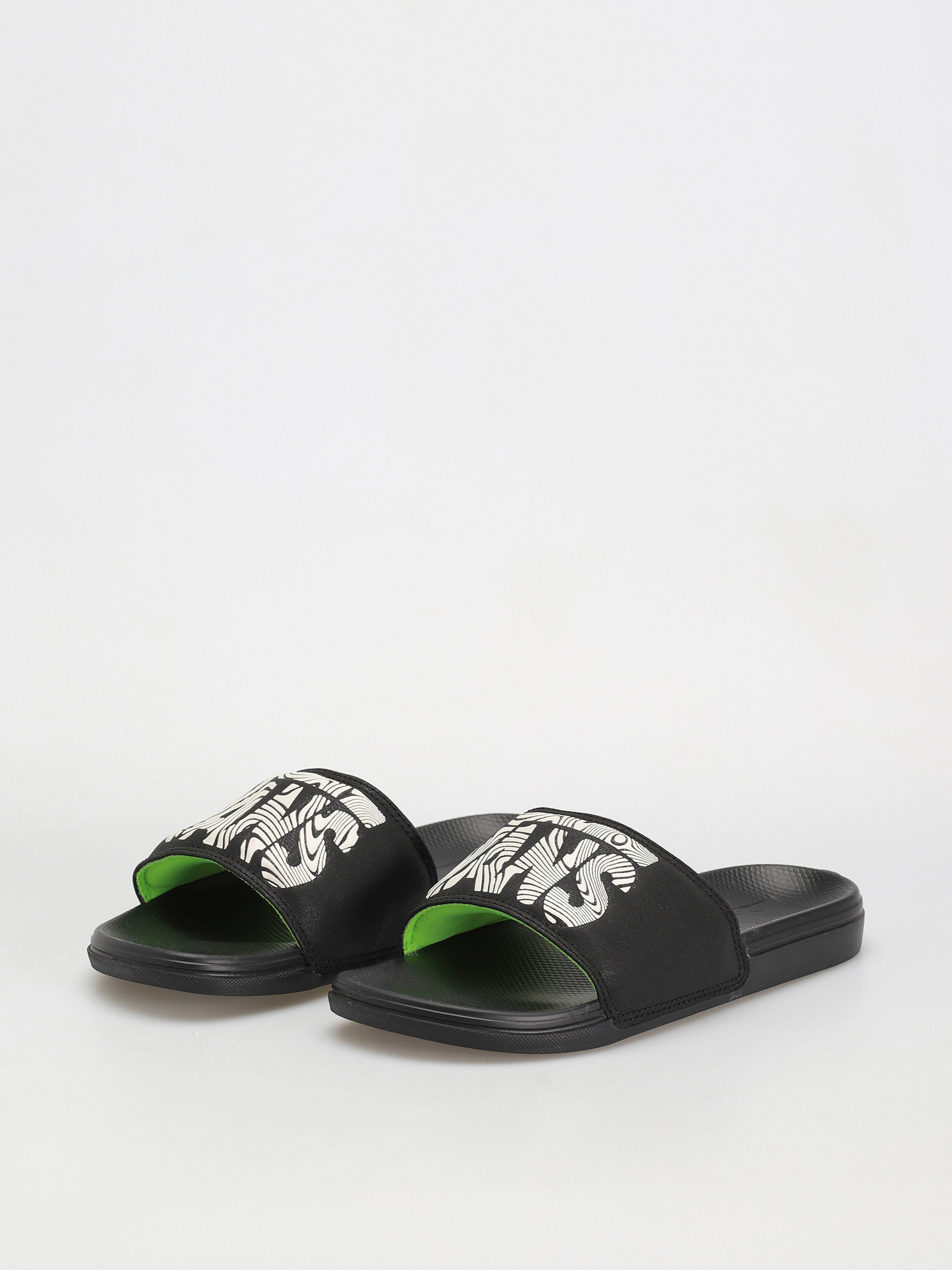 Vans La Costa Slide On Flip-flop papucsok (trippy grain black/black)