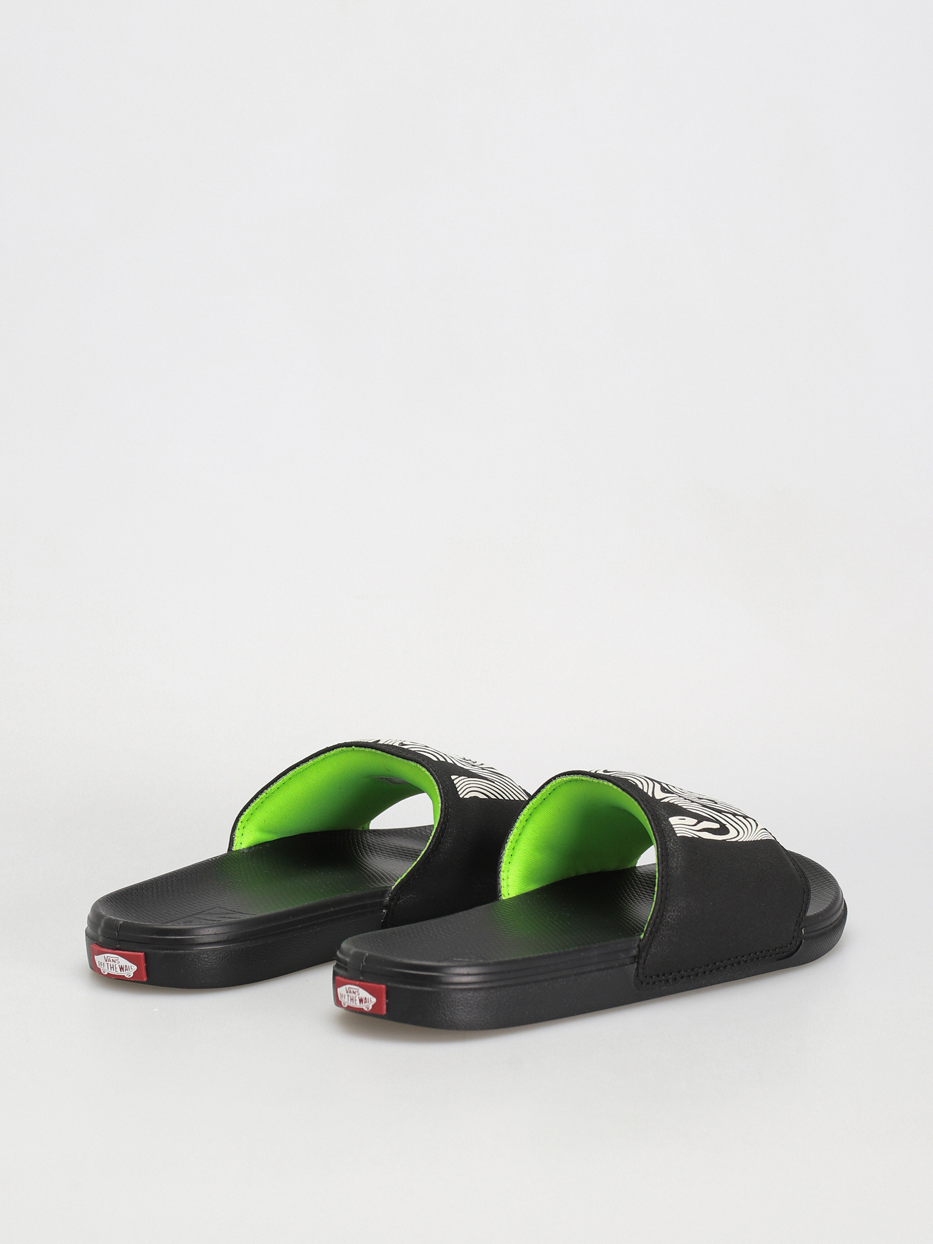 Vans La Costa Slide On Flip-flop papucsok (trippy grain black/black)