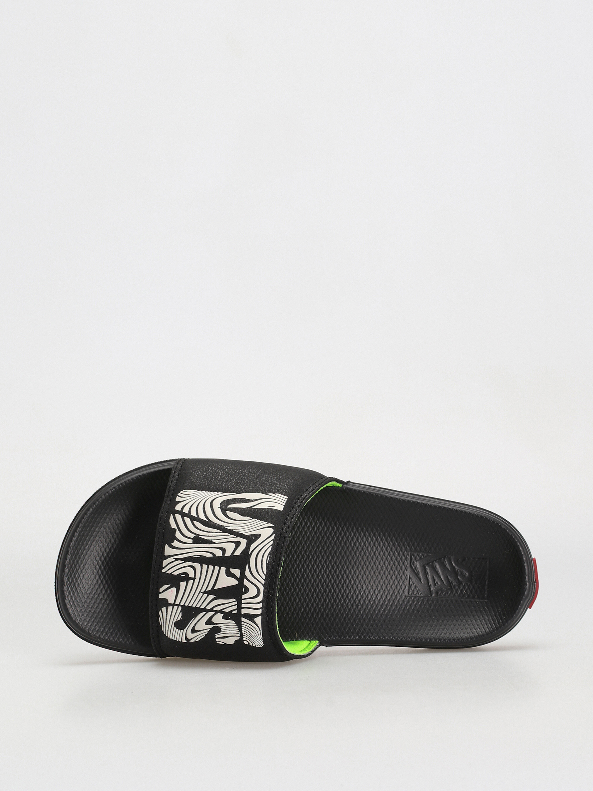 Vans La Costa Slide On Flip-flop papucsok (trippy grain black/black)
