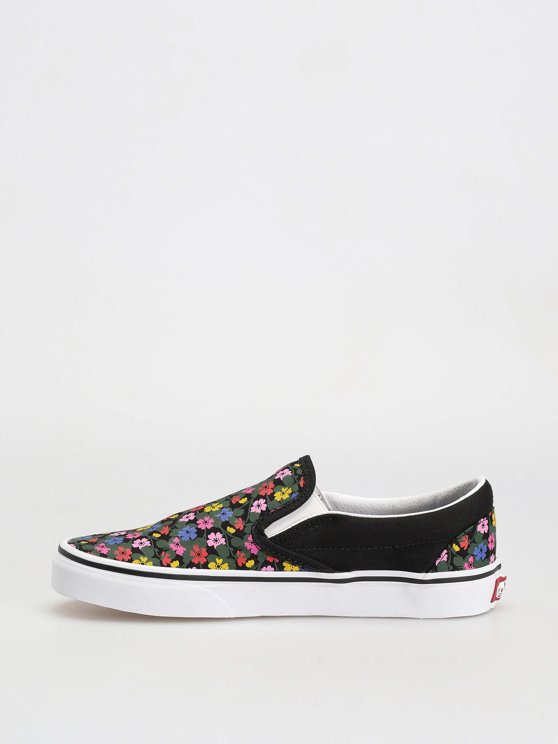 Vans Classic Slip On Cipők Wmn (floral black/white)