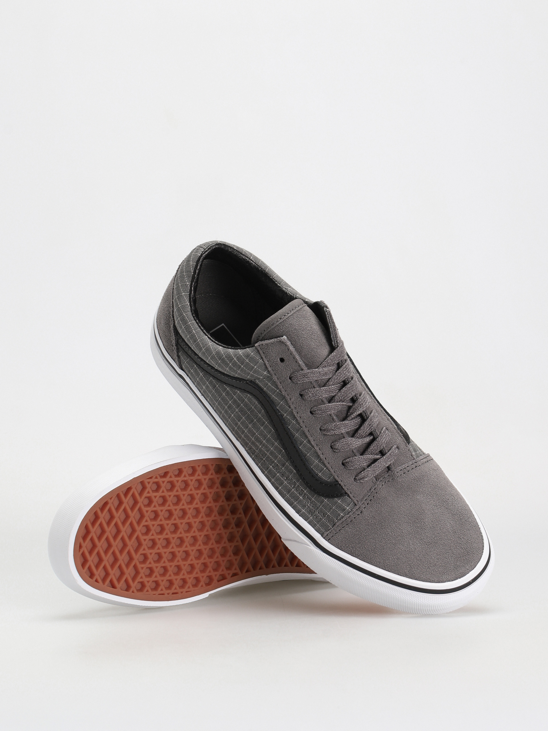 Vans Old Skool Cipők (ripstop canvas pewter/true white)