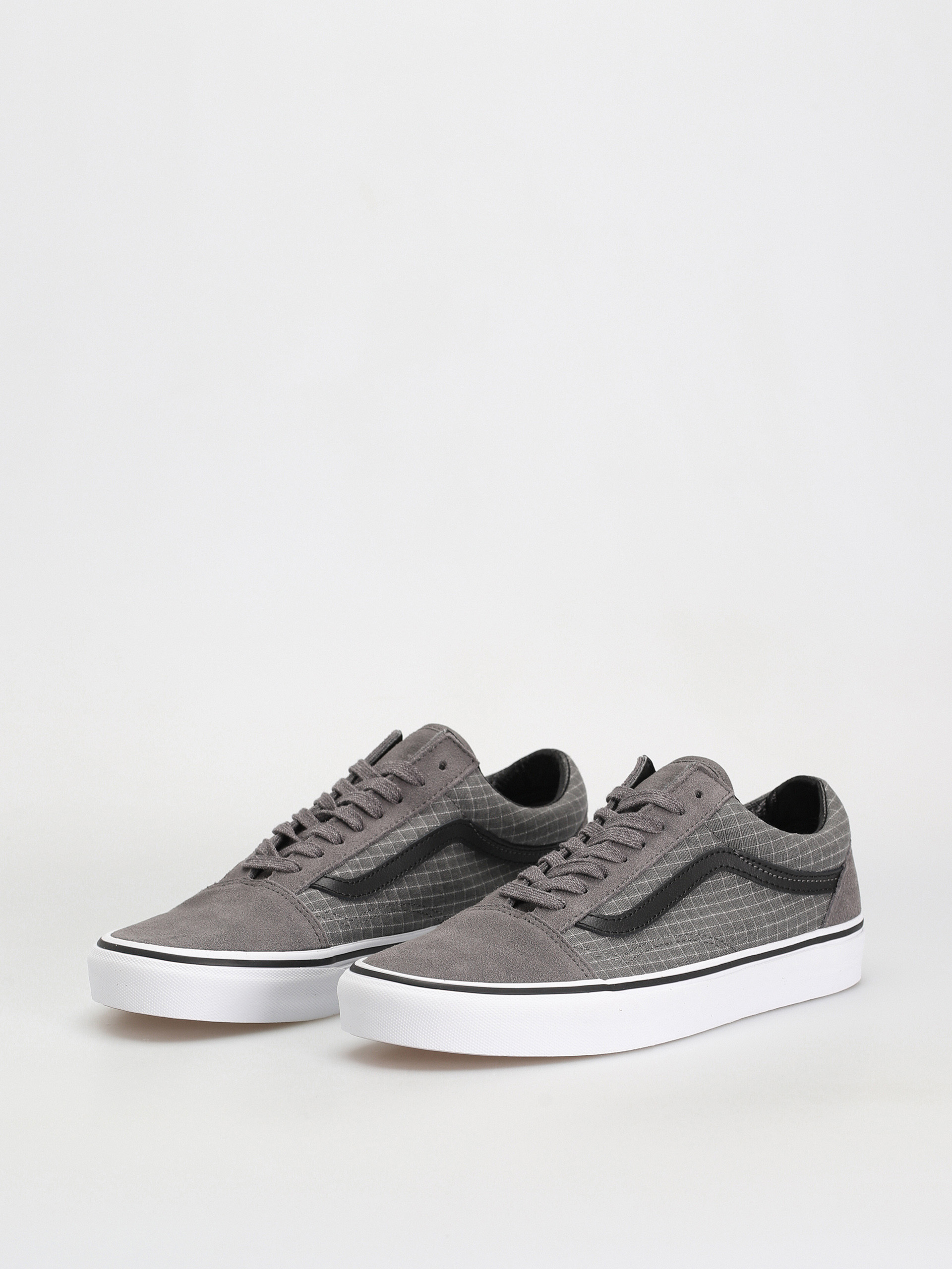 Vans Old Skool Cipők (ripstop canvas pewter/true white)